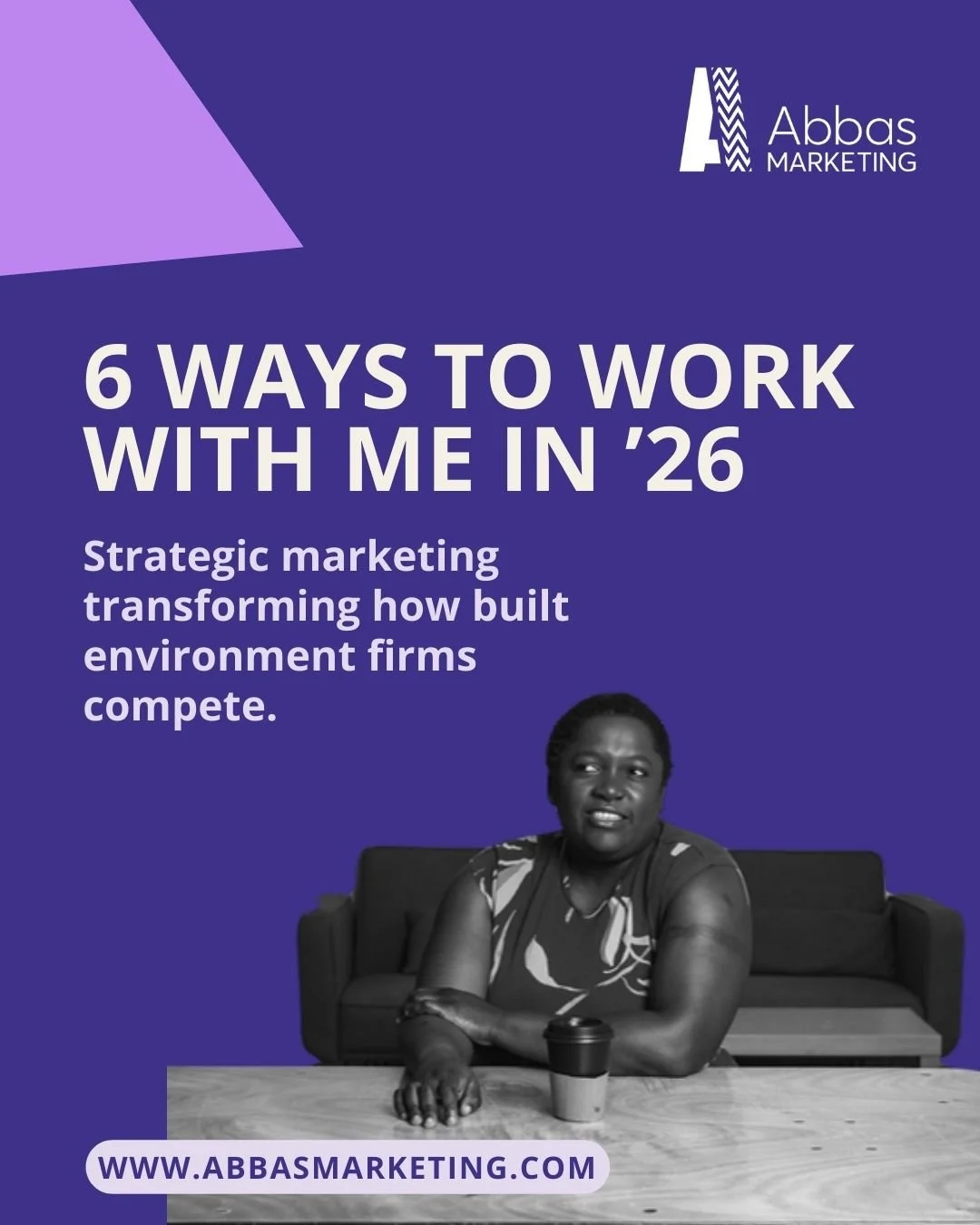 If you're a built environment firm looking to get more strategic, gain more clarity and have better confidence in how you're tackling the marketing in 26 - do reach out.  I'm looking for new projects from Feb. 

I'm rejigging my services at the momen