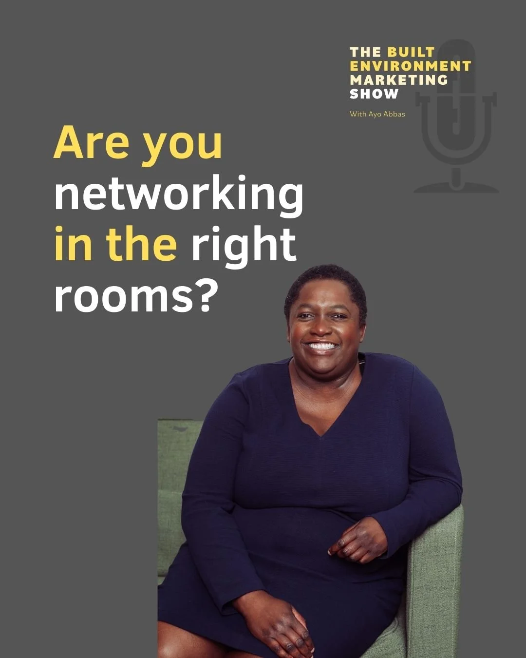 Most built environment firms know networking matters but are they actually in the right rooms? 

In my latest solo podcast episode, I share a real decision I had to make between two events on the same day, and why choosing the less familiar option le