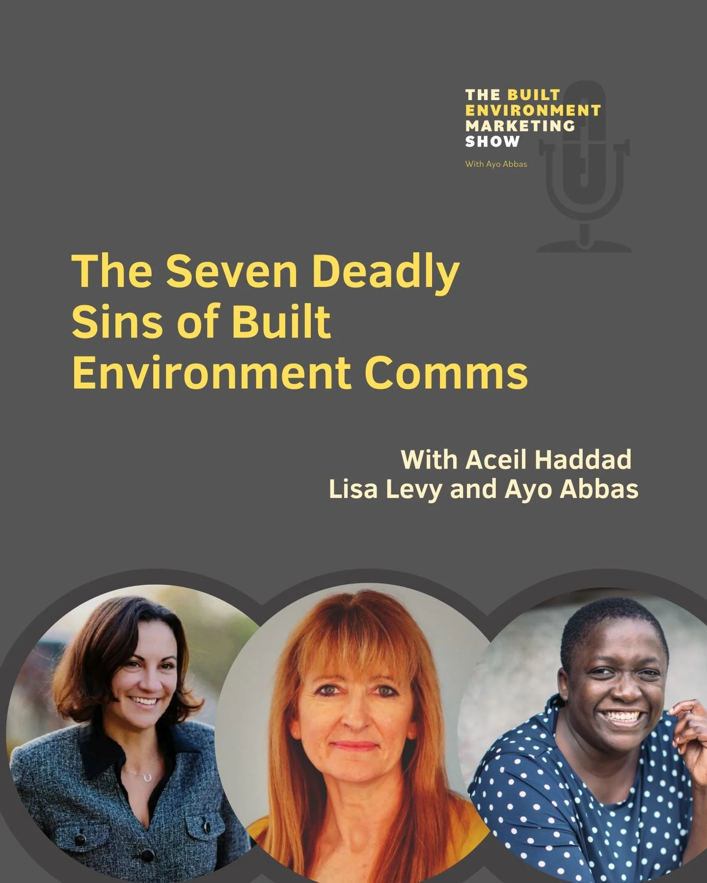 One of the reasons I love doing my podcast is because I get to have fantastic conversations with amazing people. So, do check this episode out today, number 99, with the brilliant Aceil Haddad and Lisa Levy (nee Doughty)

We share more on the common 