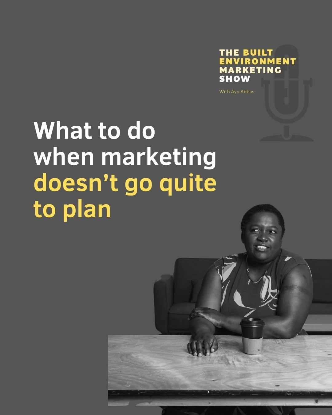 Not everything goes to plan, and well that's just life.

So when it comes to built environment marketing - even with a well defined plan that you think covers the most likely basis, life ends up life-ing, business ends up business-ing and the world d
