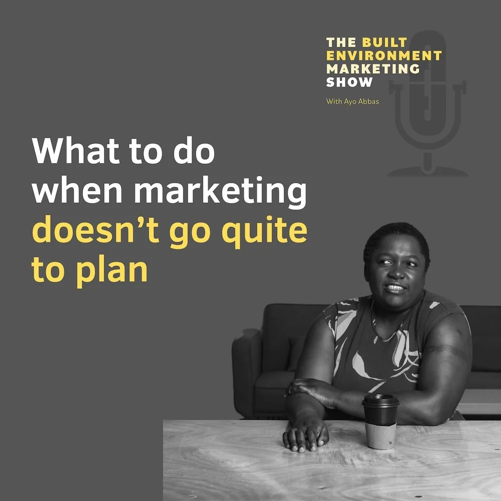 What to do when things don't go quite to plan with Ayo Abbas