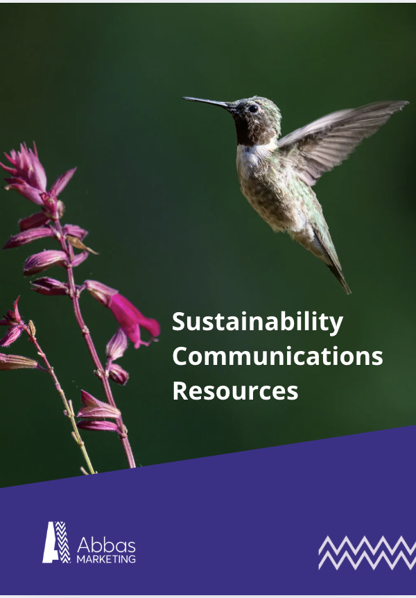 Sustainability Communications Resources Cover