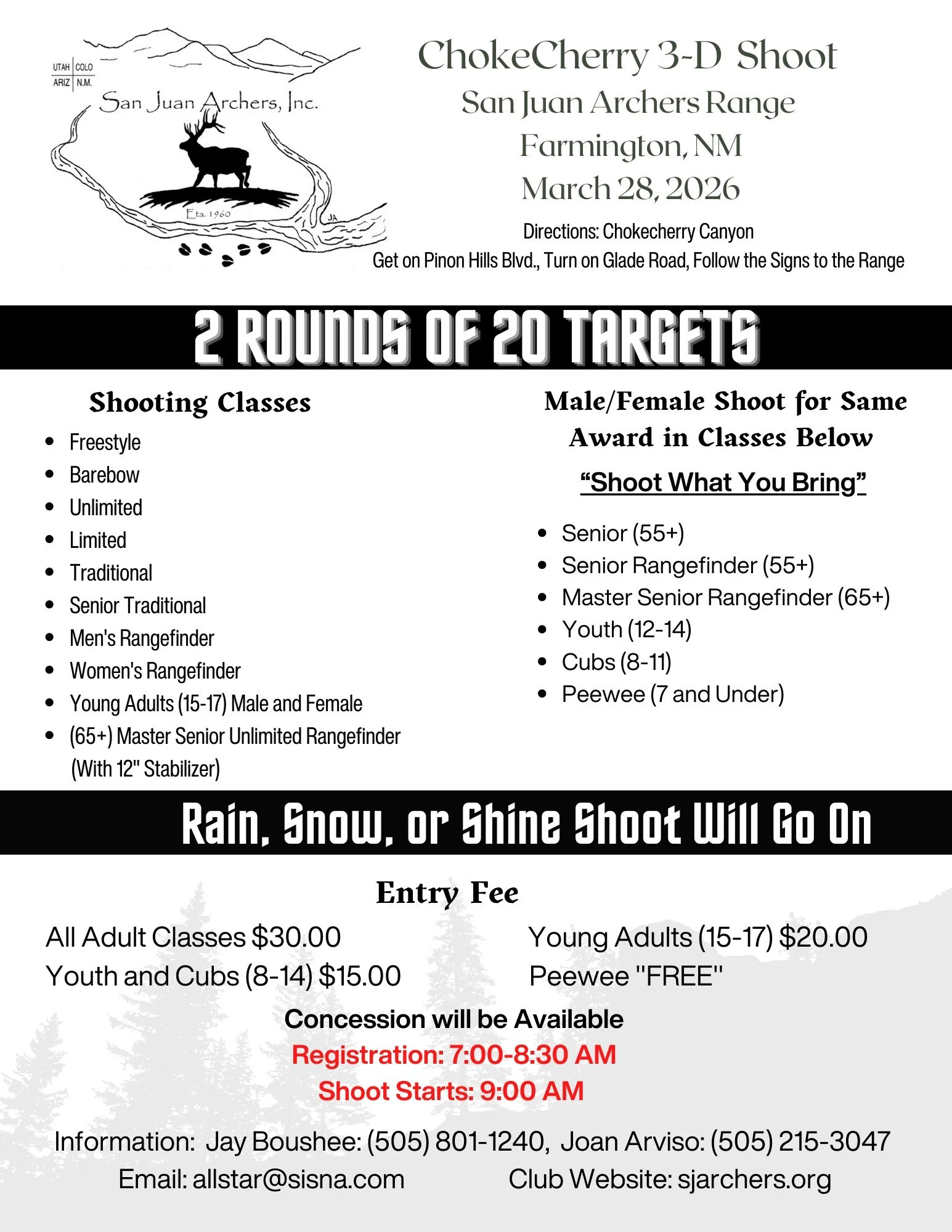 2026 Chokecherry 3D Archery