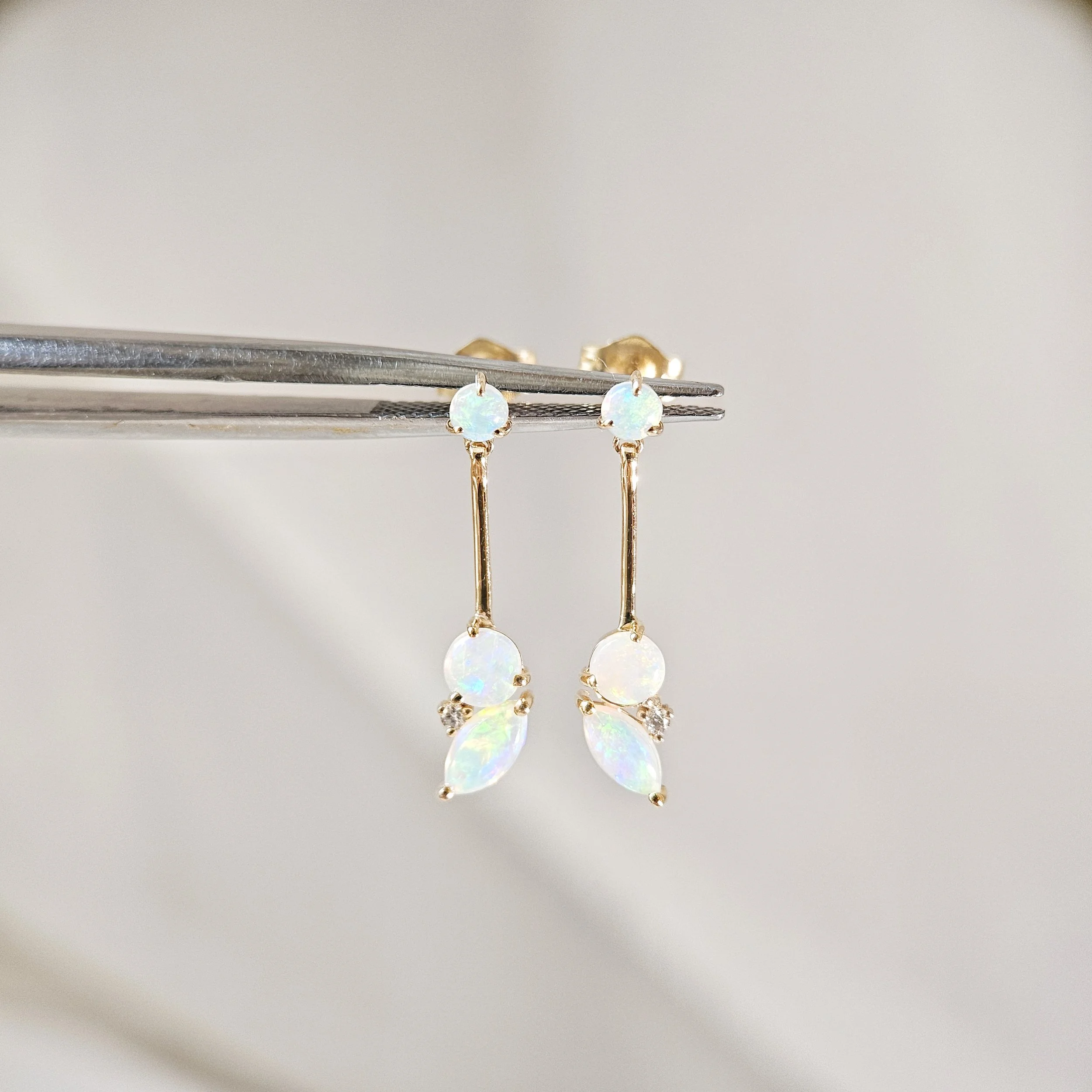 Crescendo Opal Drop Earrings