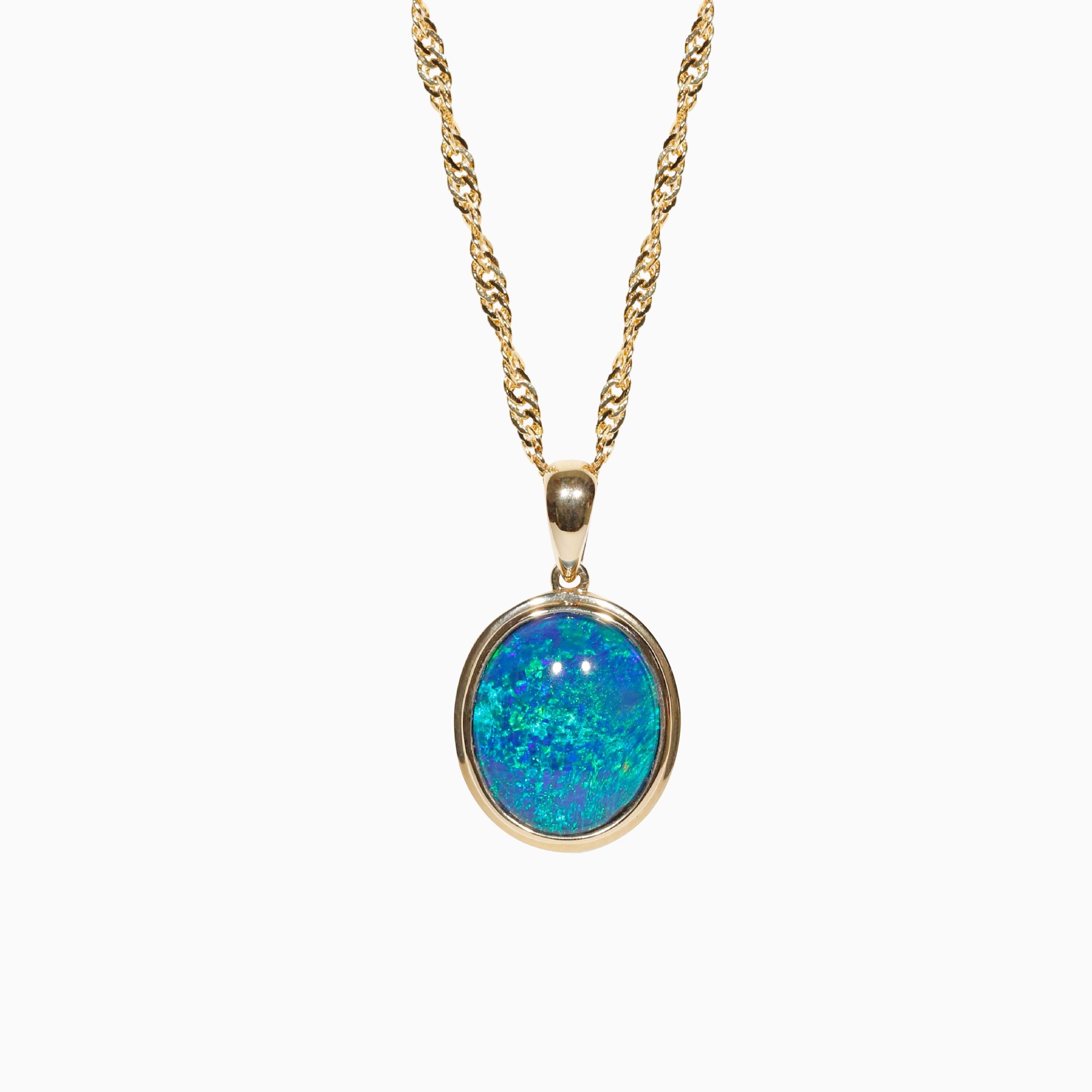 Sardinia Opal Necklace – LLUME Jewelry