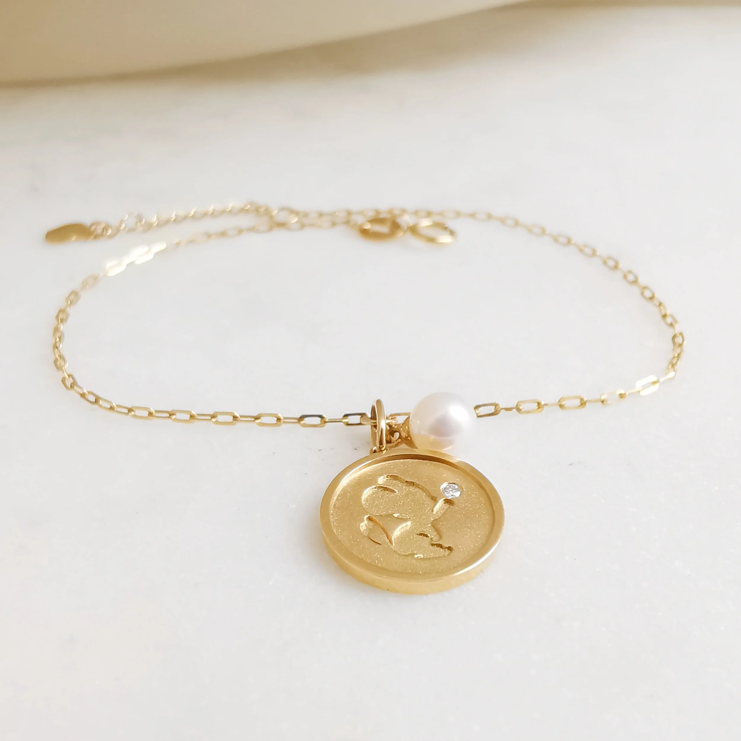 18K Lucky Charm Bracelet