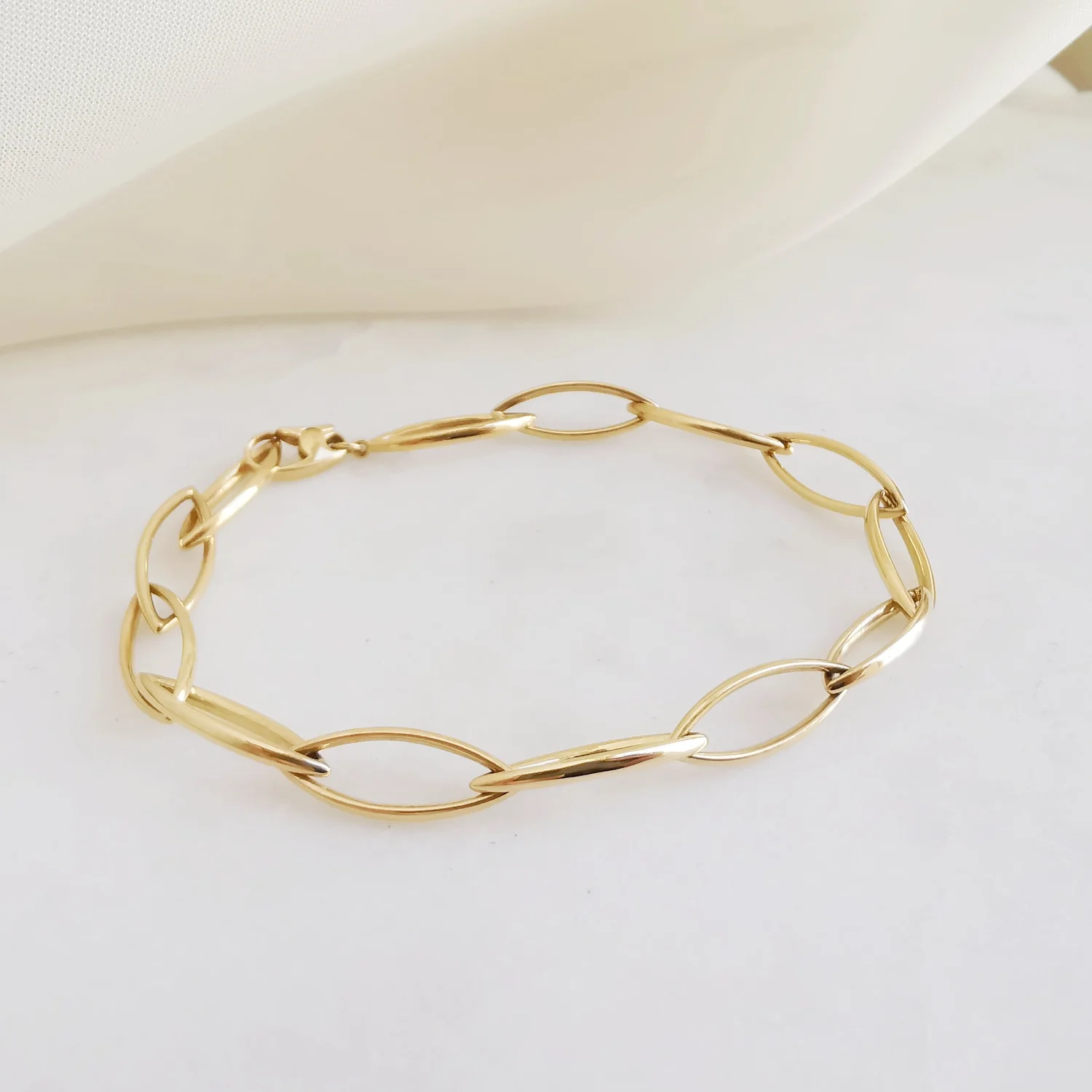 Marquise Link Bracelet
