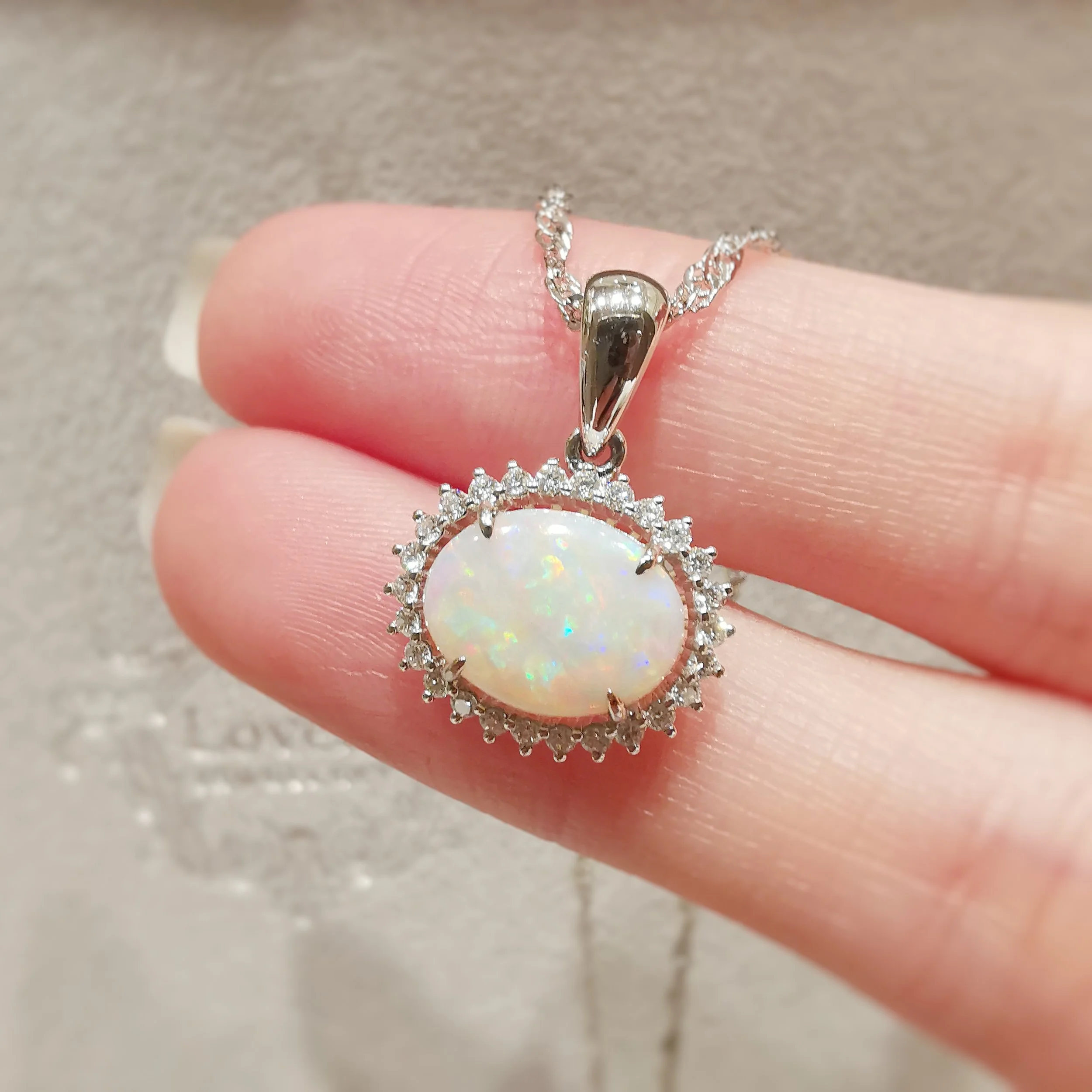 Sunrise Opal Pendant