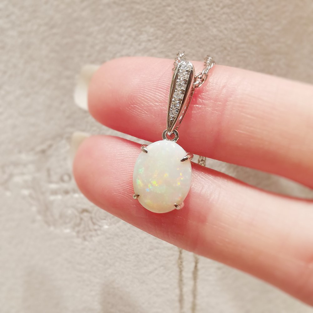 Yellow Gold Le Vian Fire Opal Necklace Le Vian 14k Rose Gold Oval