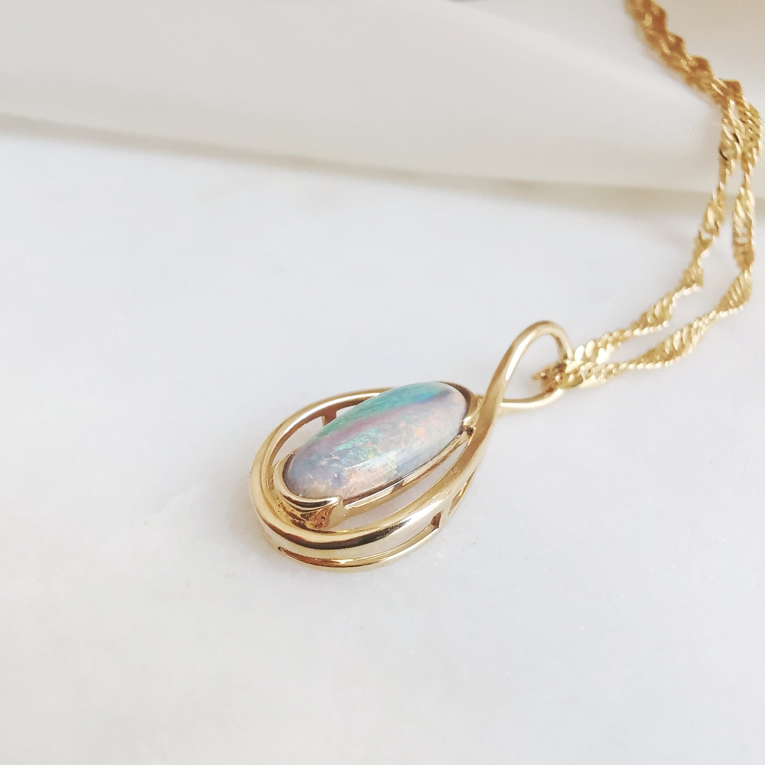 18K Mecca Solid Australian Black Opal Pendant 4.jpeg