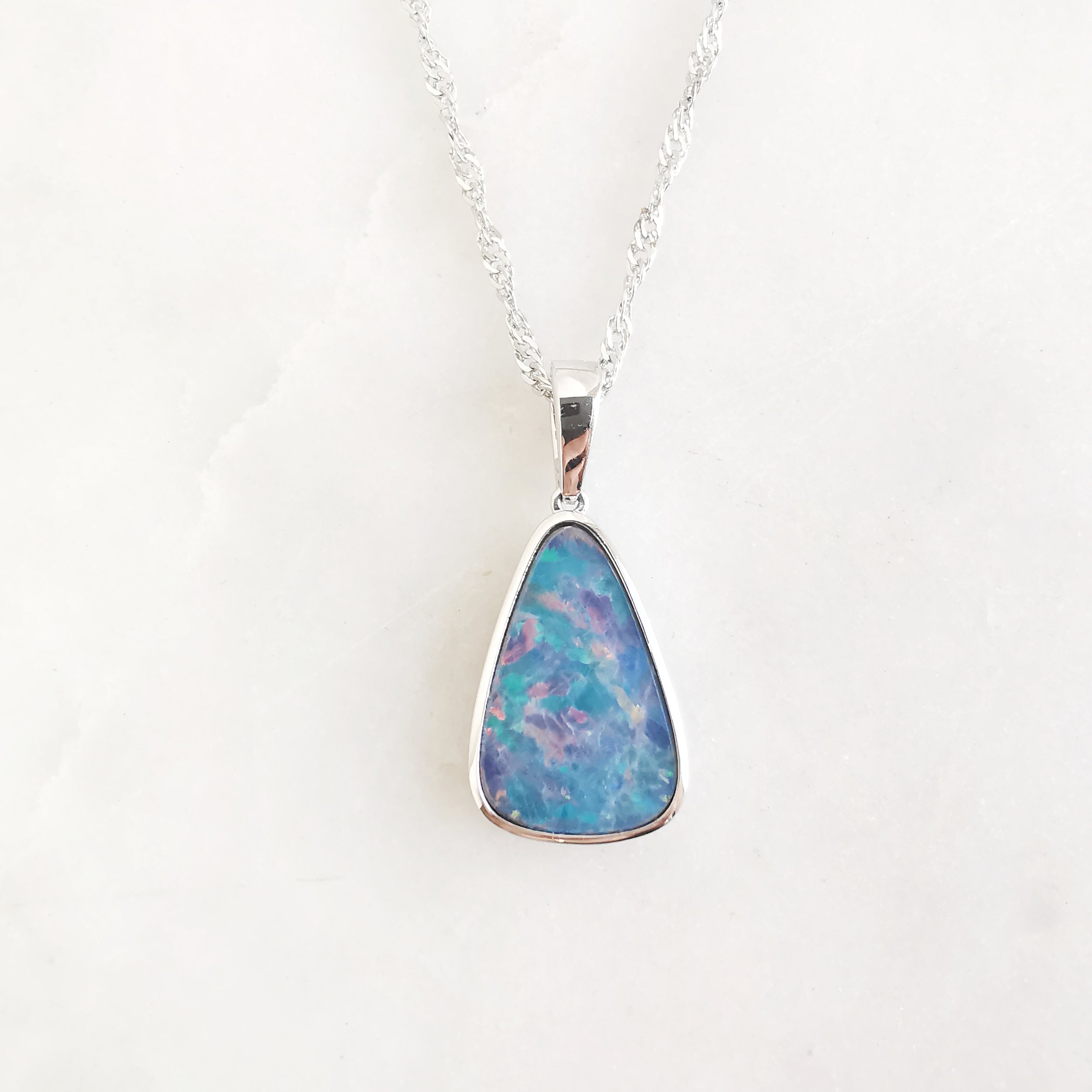 18K Cauldron Doublet Australian Black Opal Pendant 1.jpeg