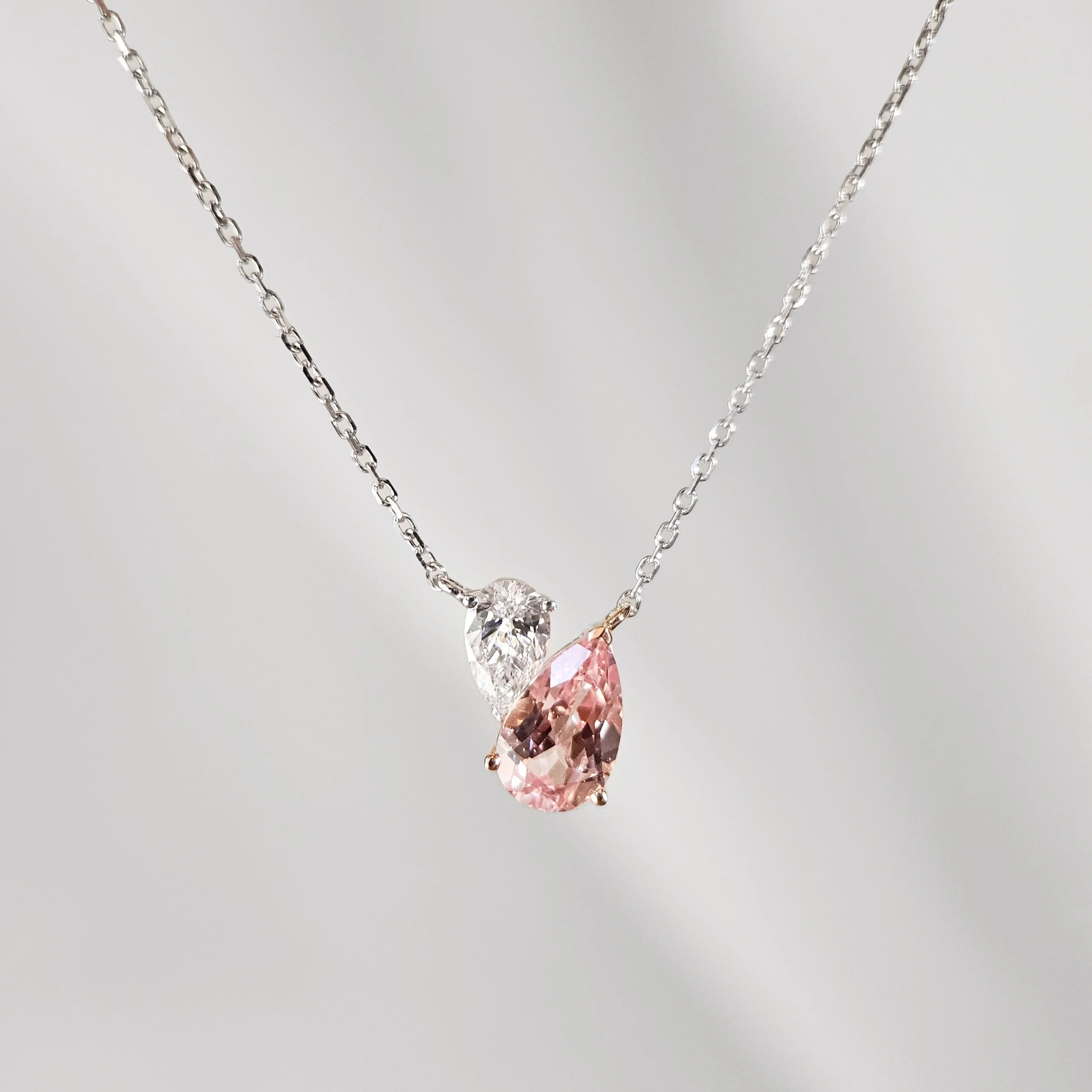 Roselight Pink Sapphire Pendant