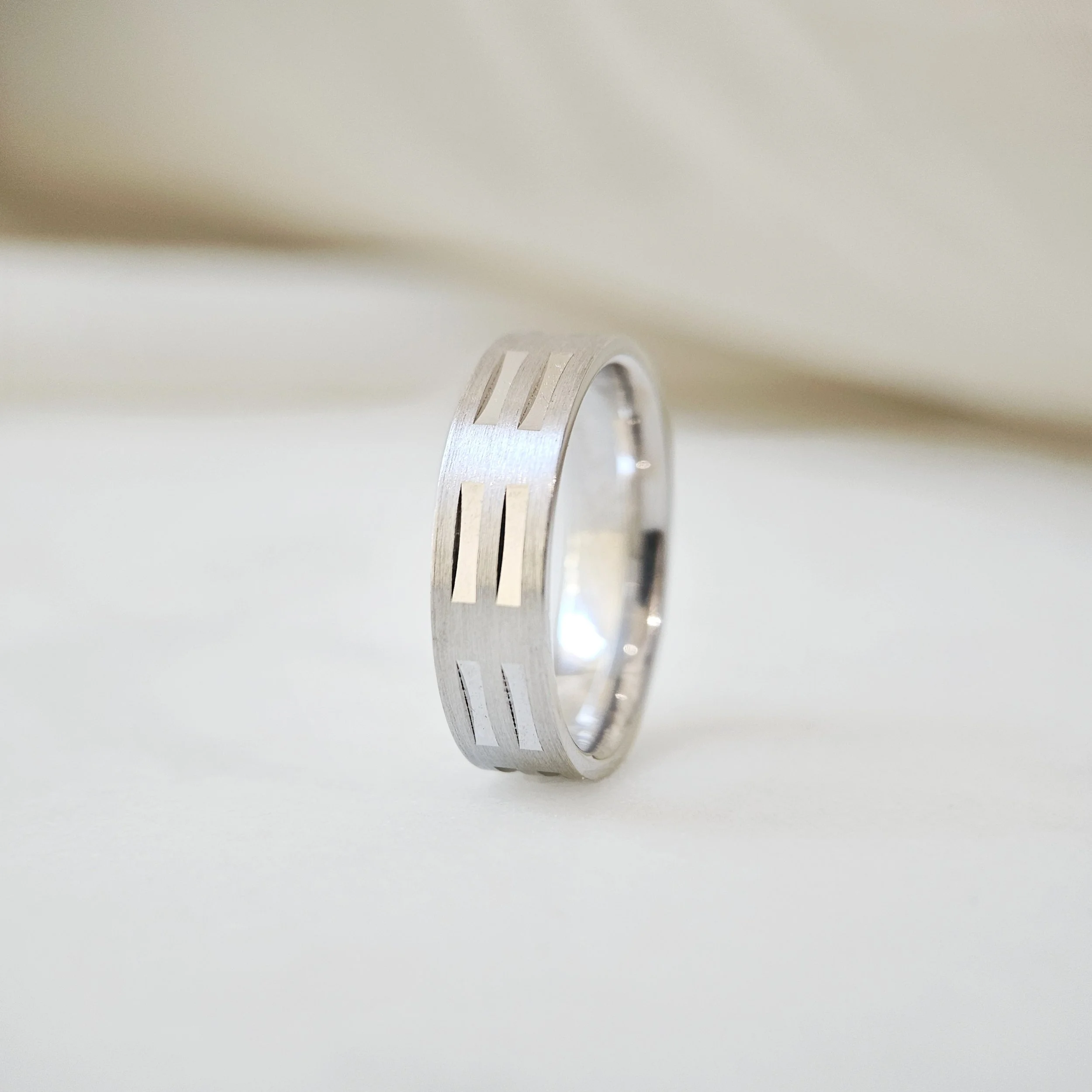 Passage Sterling Silver Men's Band