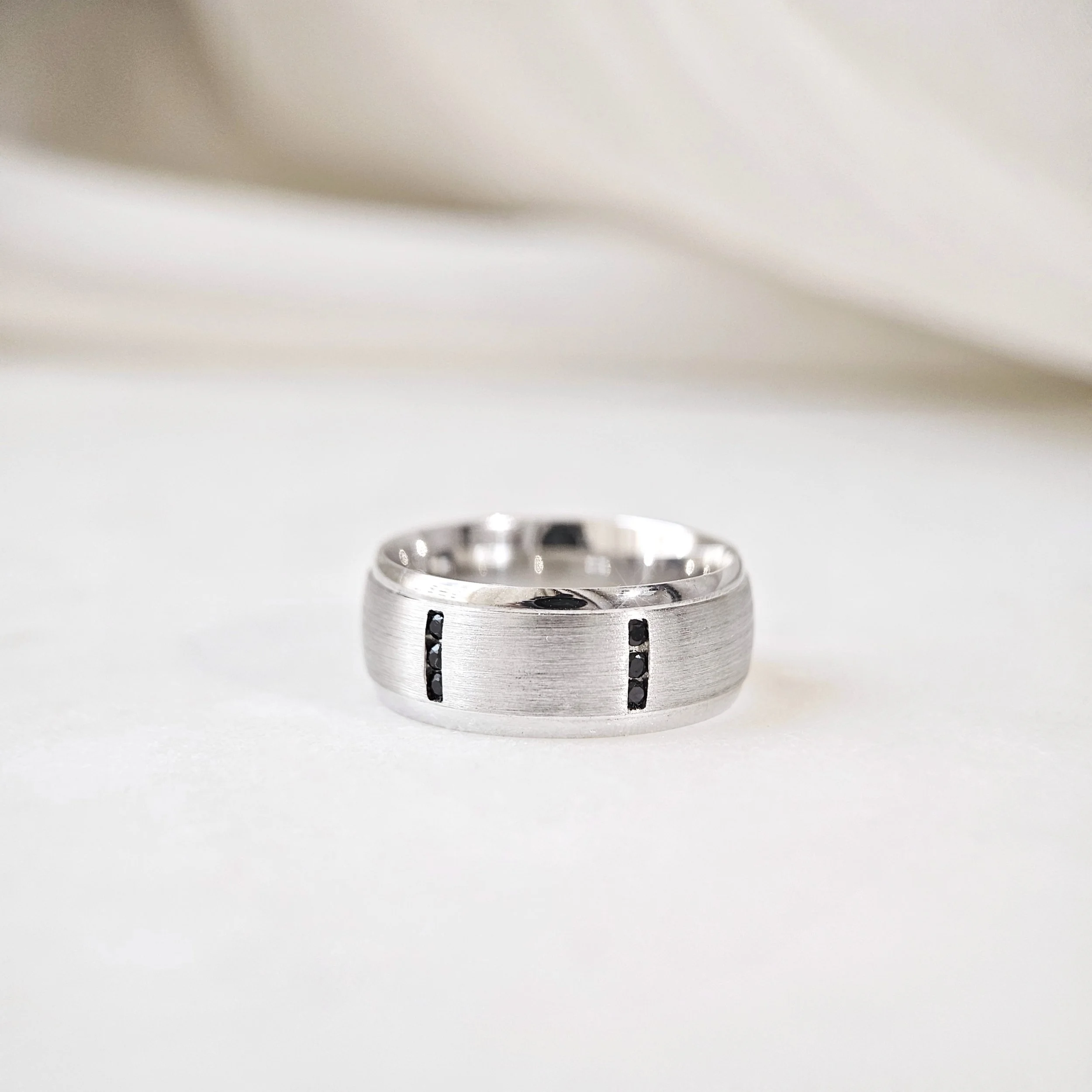 Sentinel 925 Sterling Silver Men's Band
