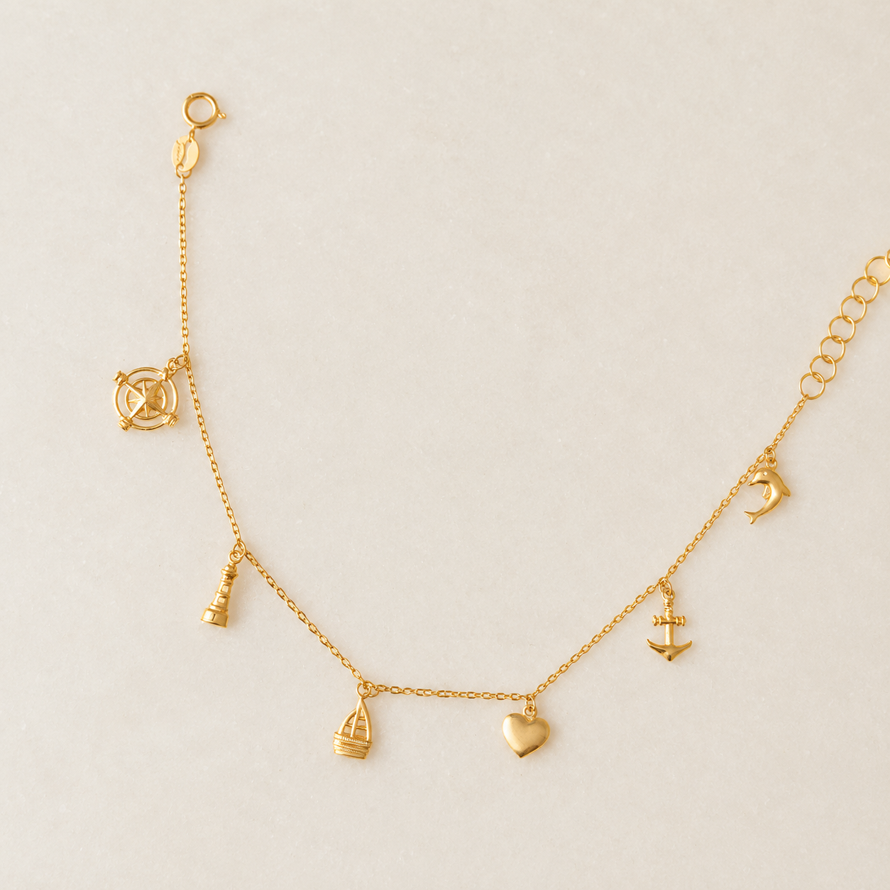 18K Seafarer's Link Bacelet