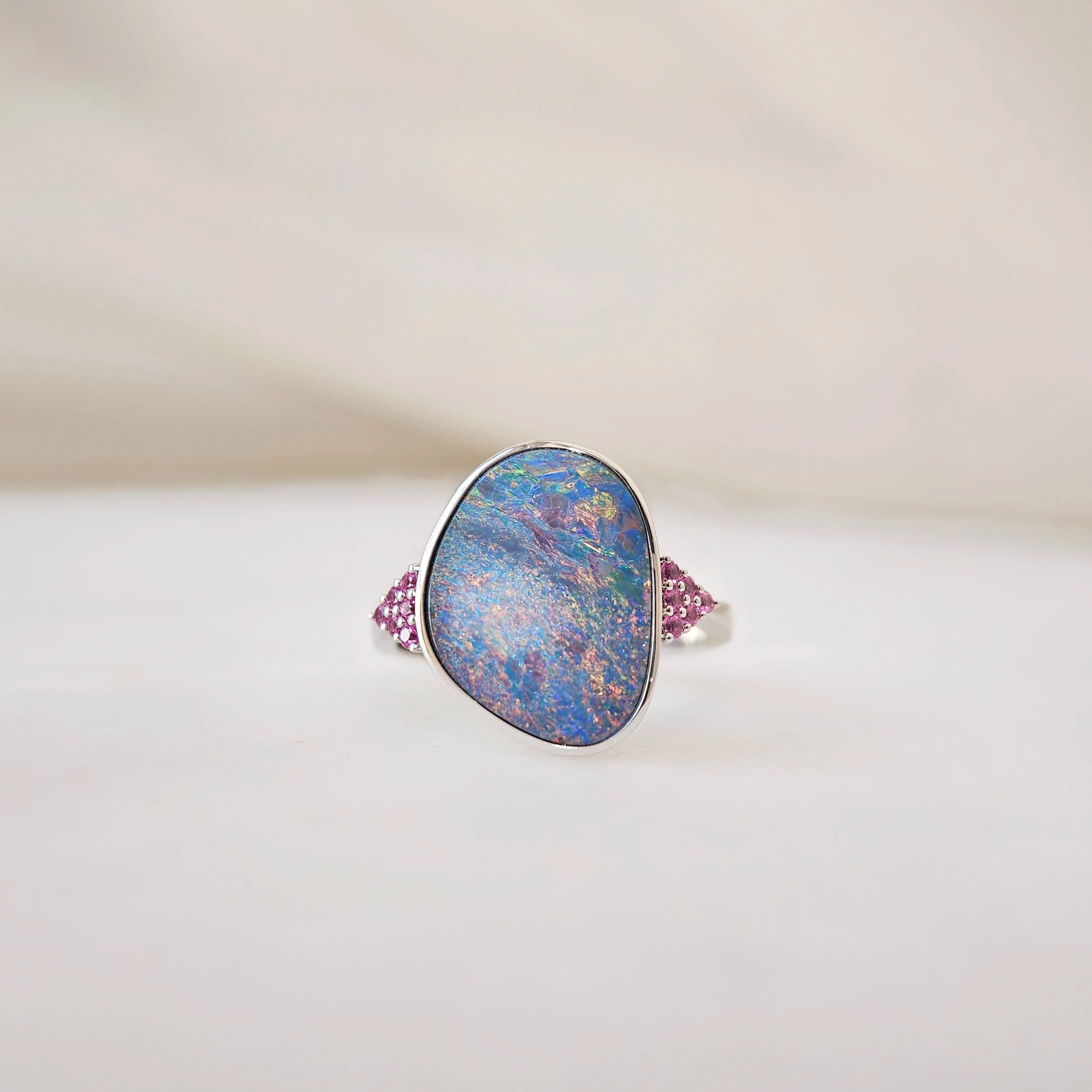 Faerie Dream Marina Doublet Opal Ring