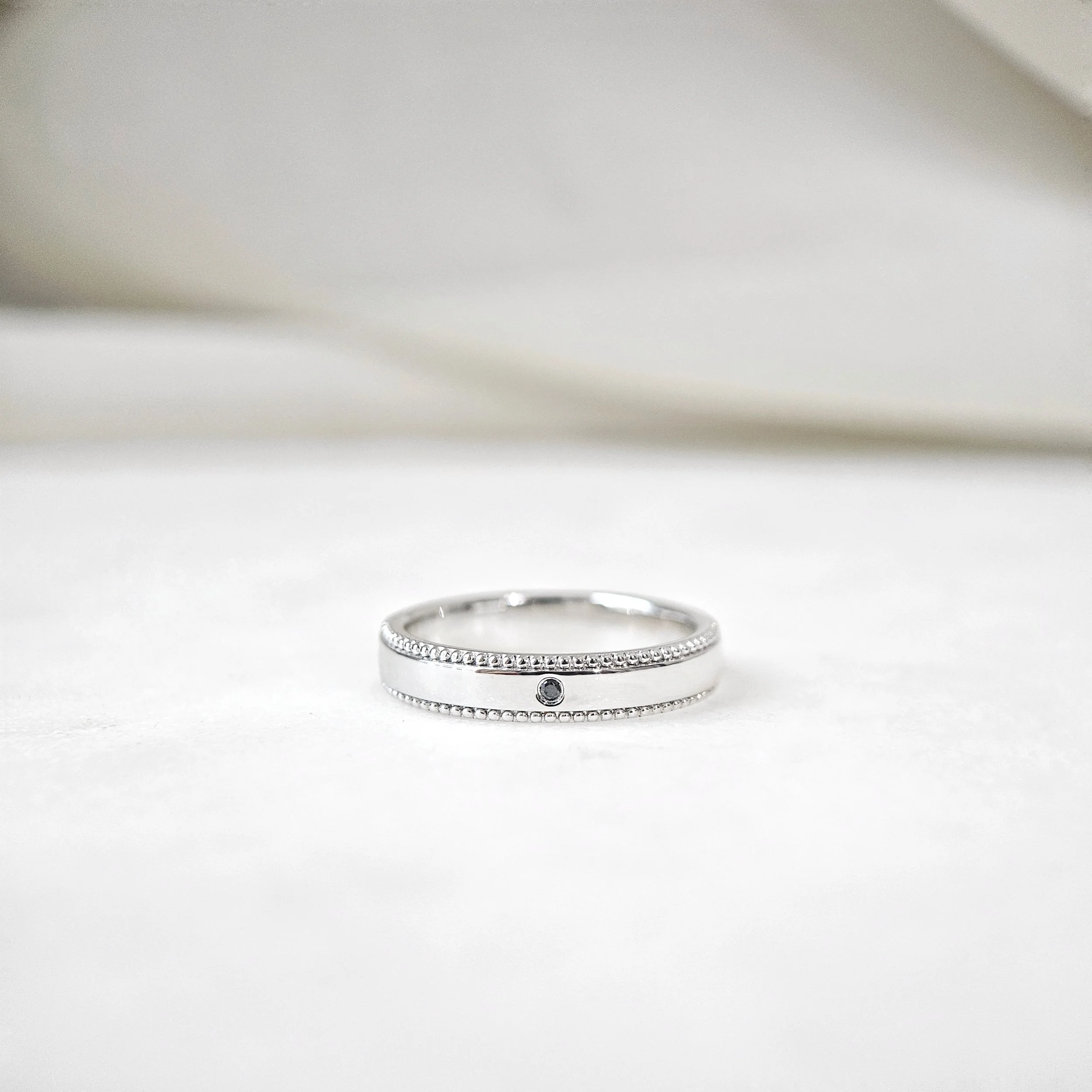 Evergreen Diamond Spinner Band