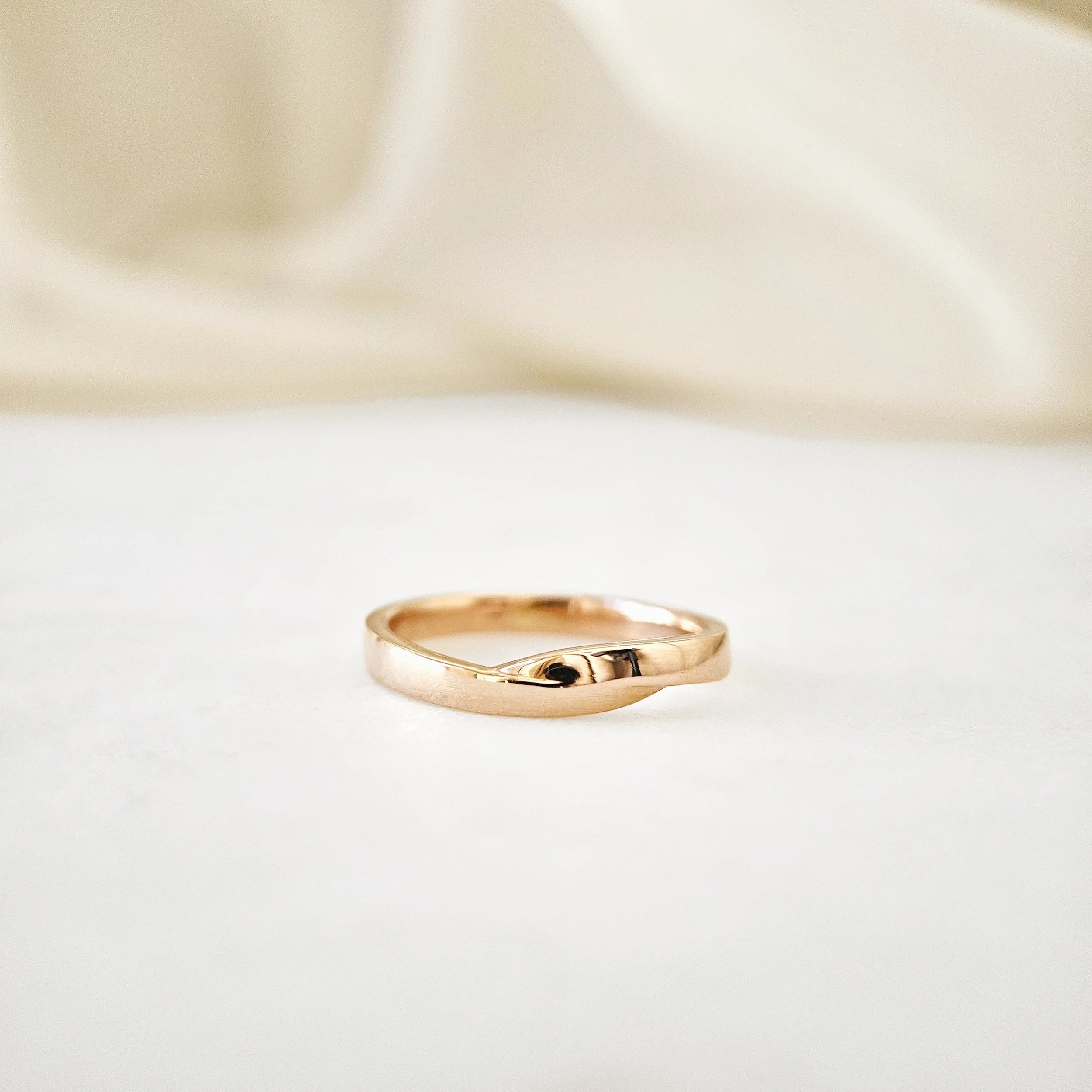 Comet Ring in 14K Gold