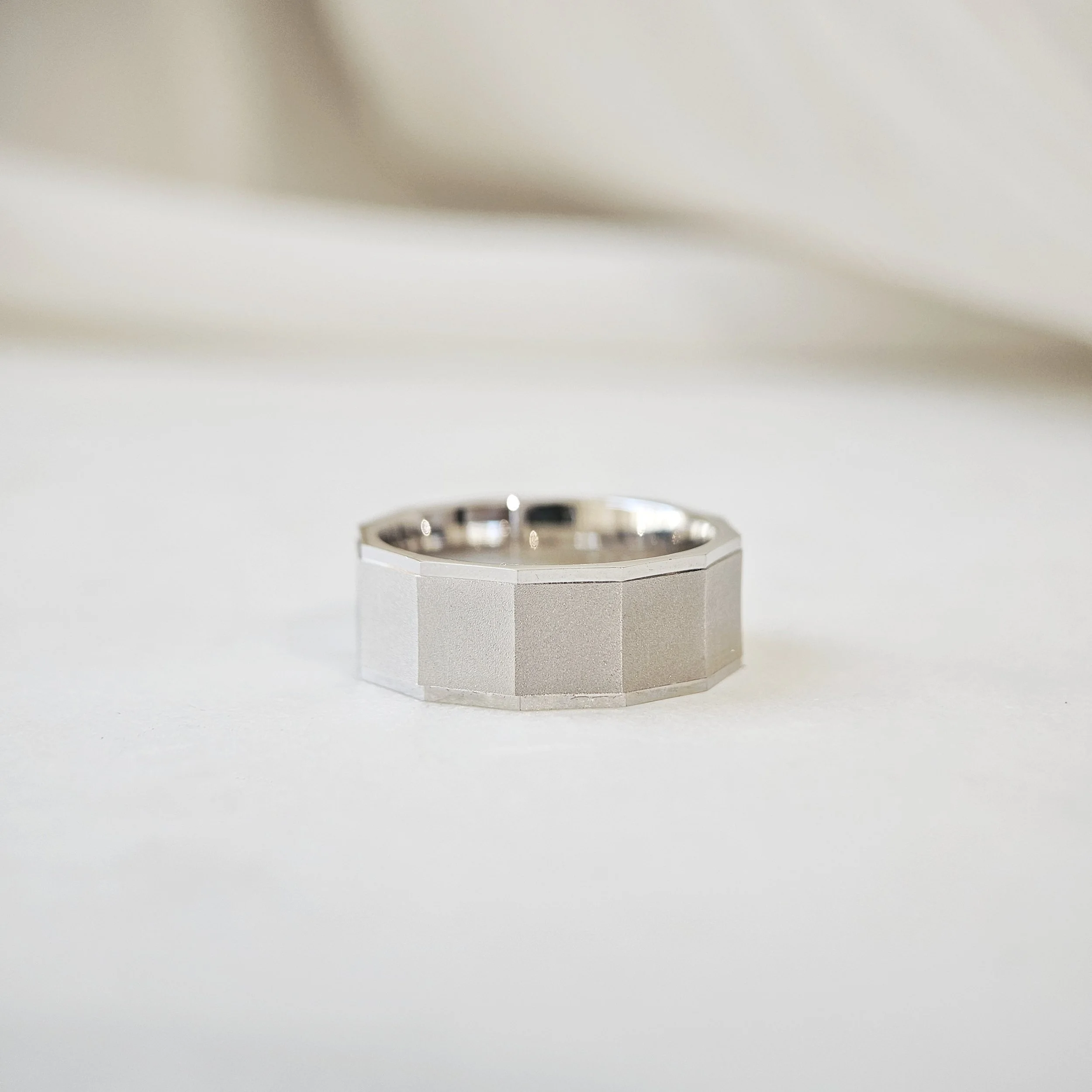 Monolith Sterling Silver Men's Band