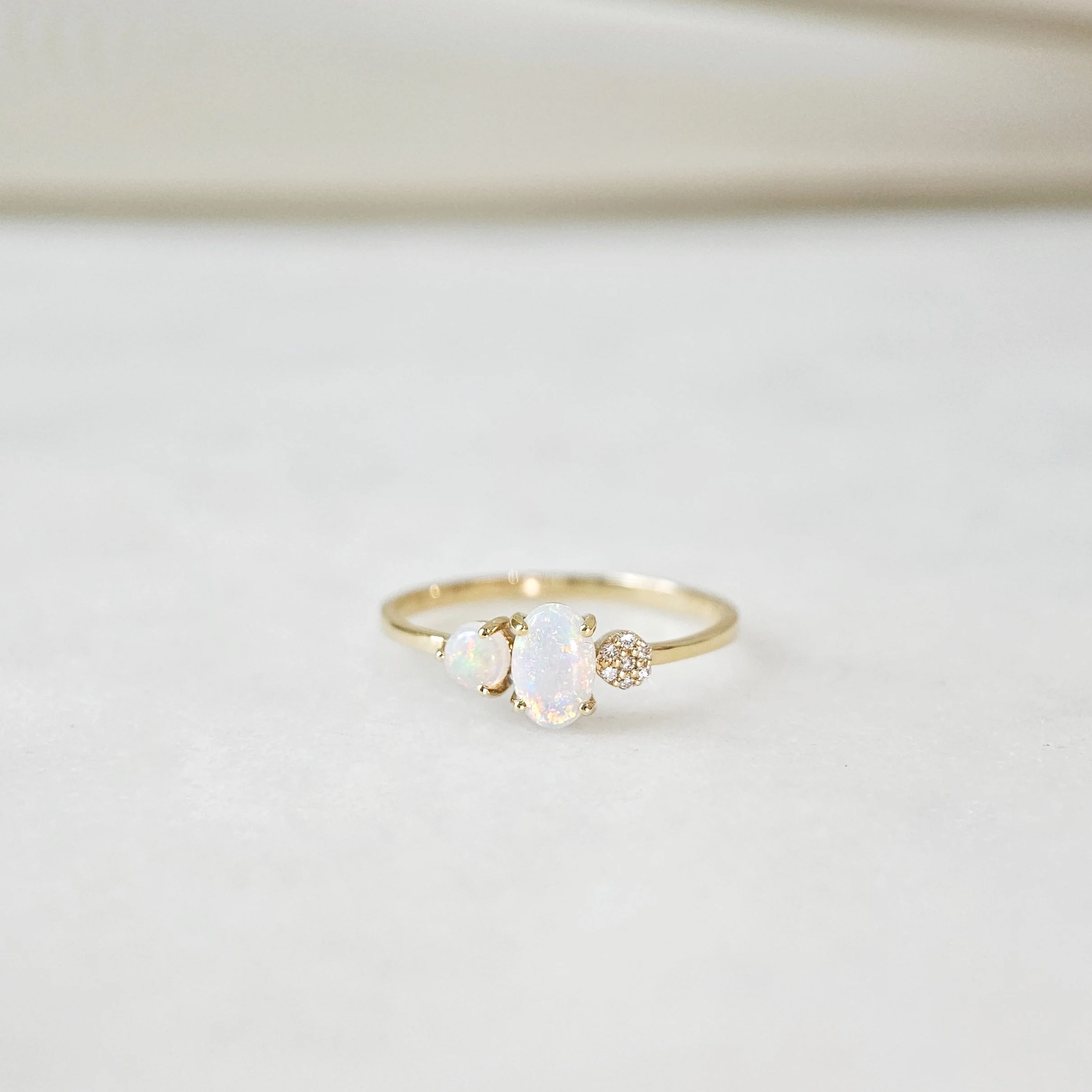 Vitality Opal Diamond Ring