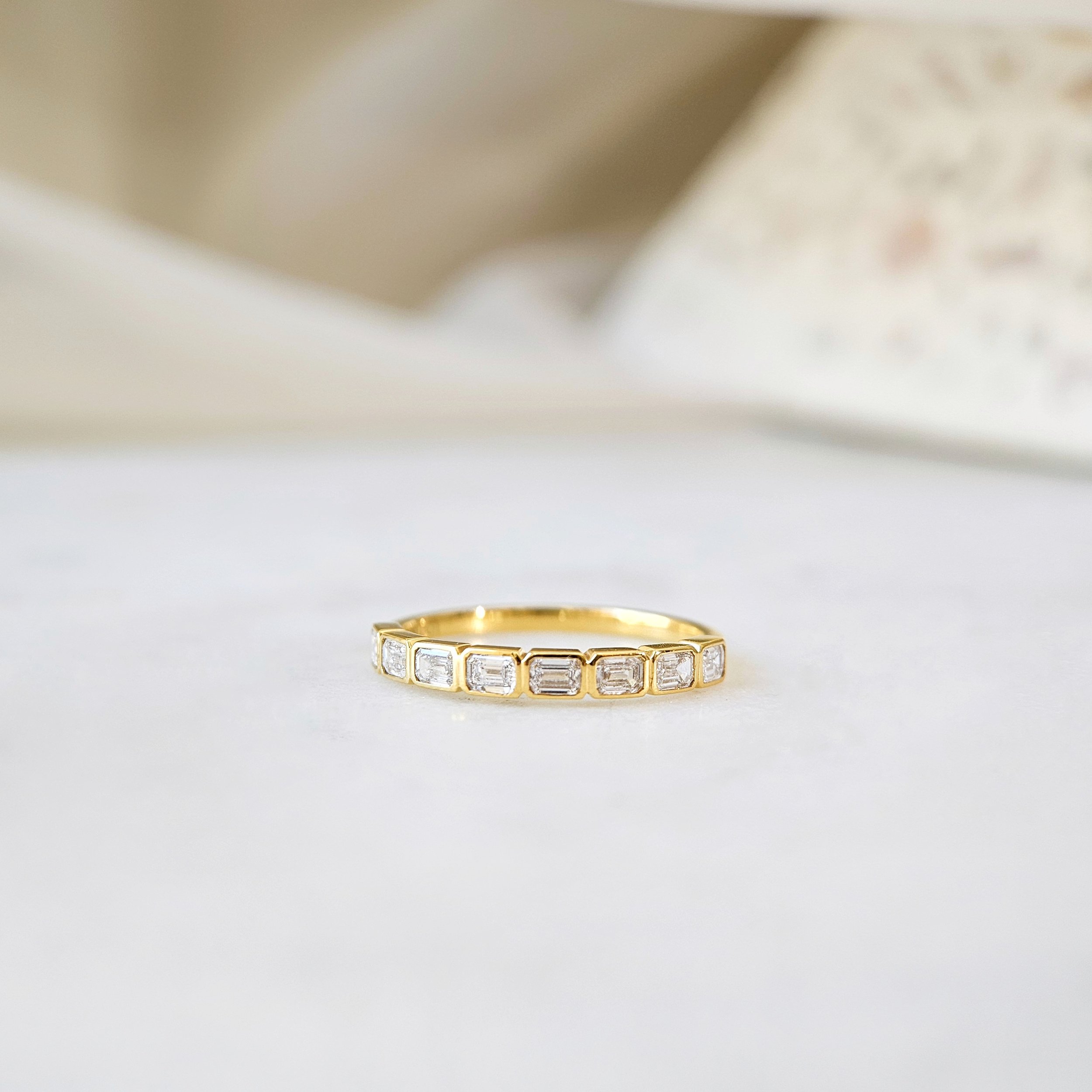 The Rhythm Baguette Diamond Ring