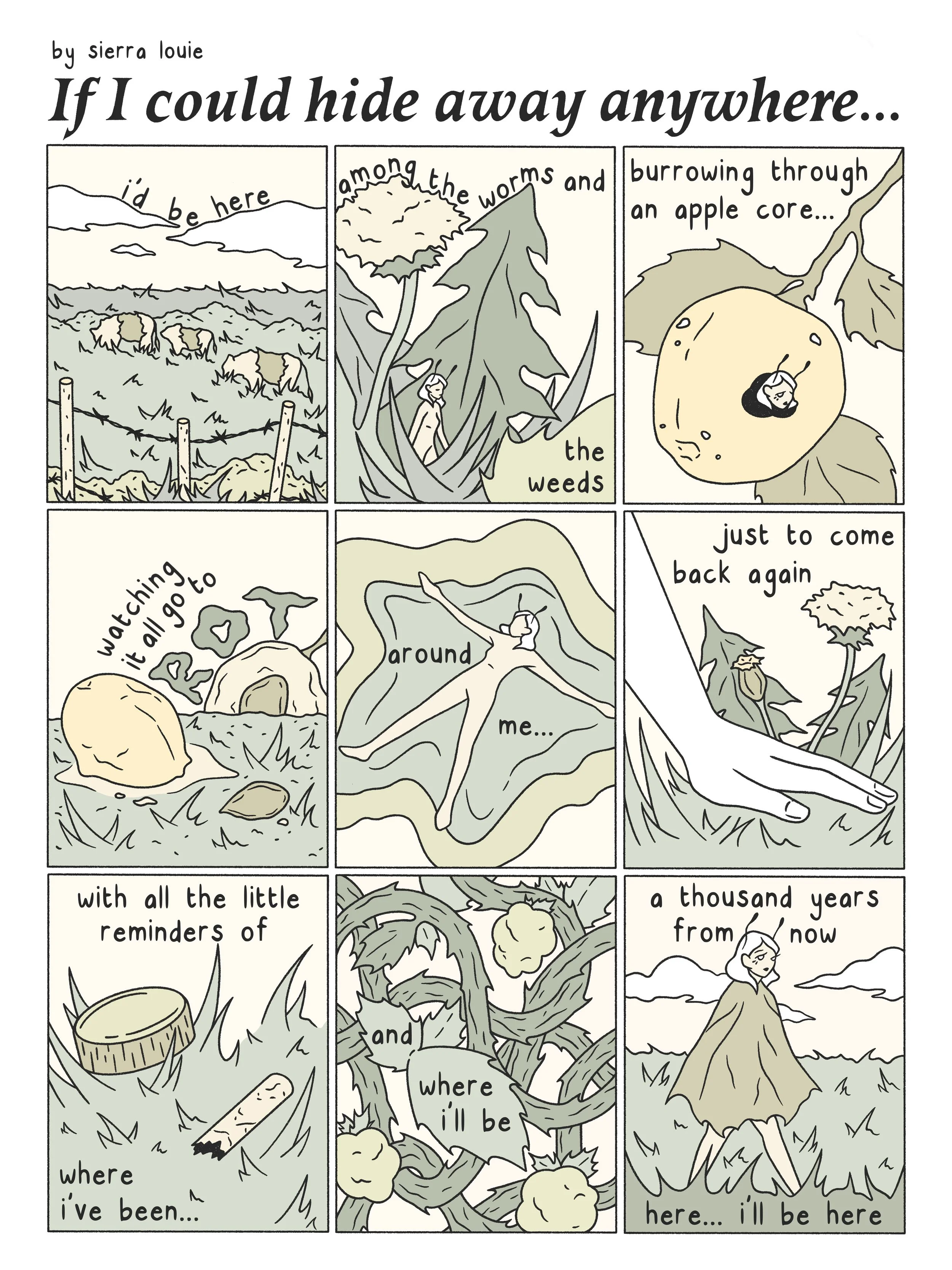 Lost in Thought: Drawing a Character's Inner World