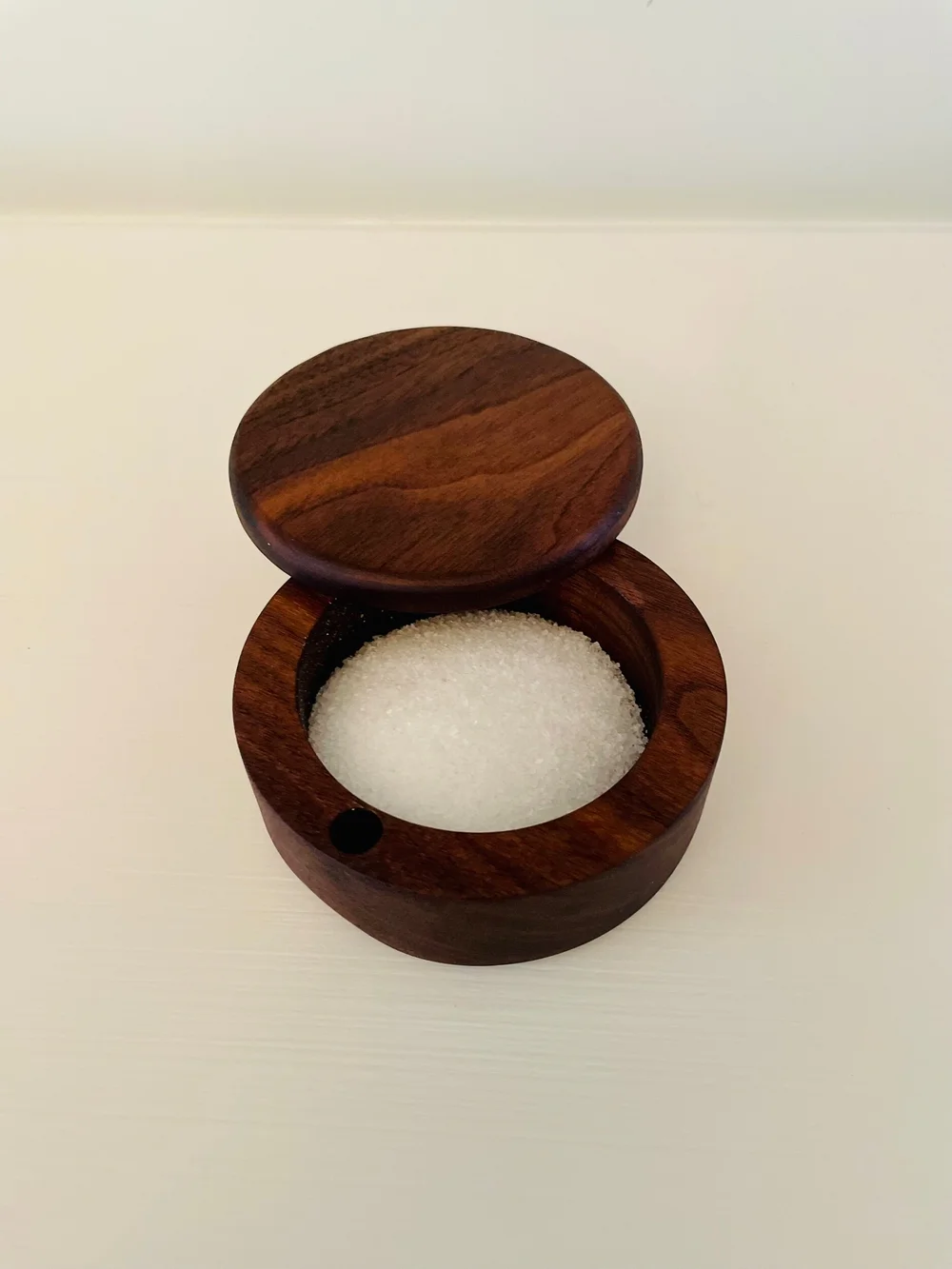Hardwood Salt Cellar