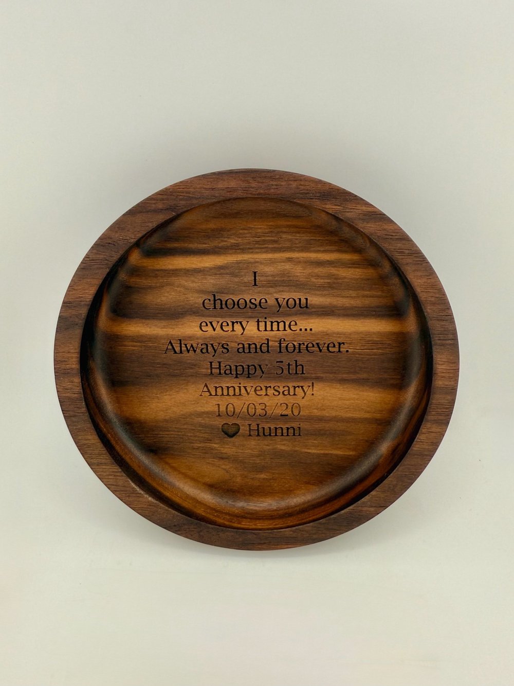 Premium Walnut and White Oak Catch All & Valet Tray – The Fine
