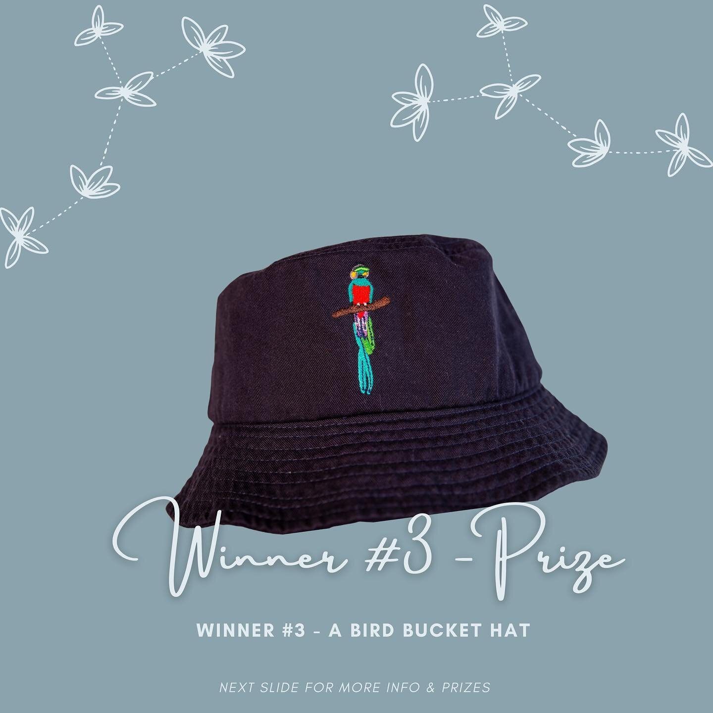 ✨Raffle✨

Winner #3 Prize:

A Bird Bucket Hat

Yes! The Queztal has headphones 🎧 

✨ HOW TO ENTER ✨

$5 FOR EACH ENTRY

🎙 Send your entry to our Venmo with your social media Username (IG or TW) as a comment. 

🎙 You can enter multiple times

🎙 If