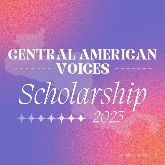 Scholarship Opportunity 📚

Central American Voices is honor to open applications for our second annual Voices Scholarship. 

This year we would be providing ONE $400 scholarship. 

REQUIREMENTS

Identify as Central American

(Ex. Born in Central Ame
