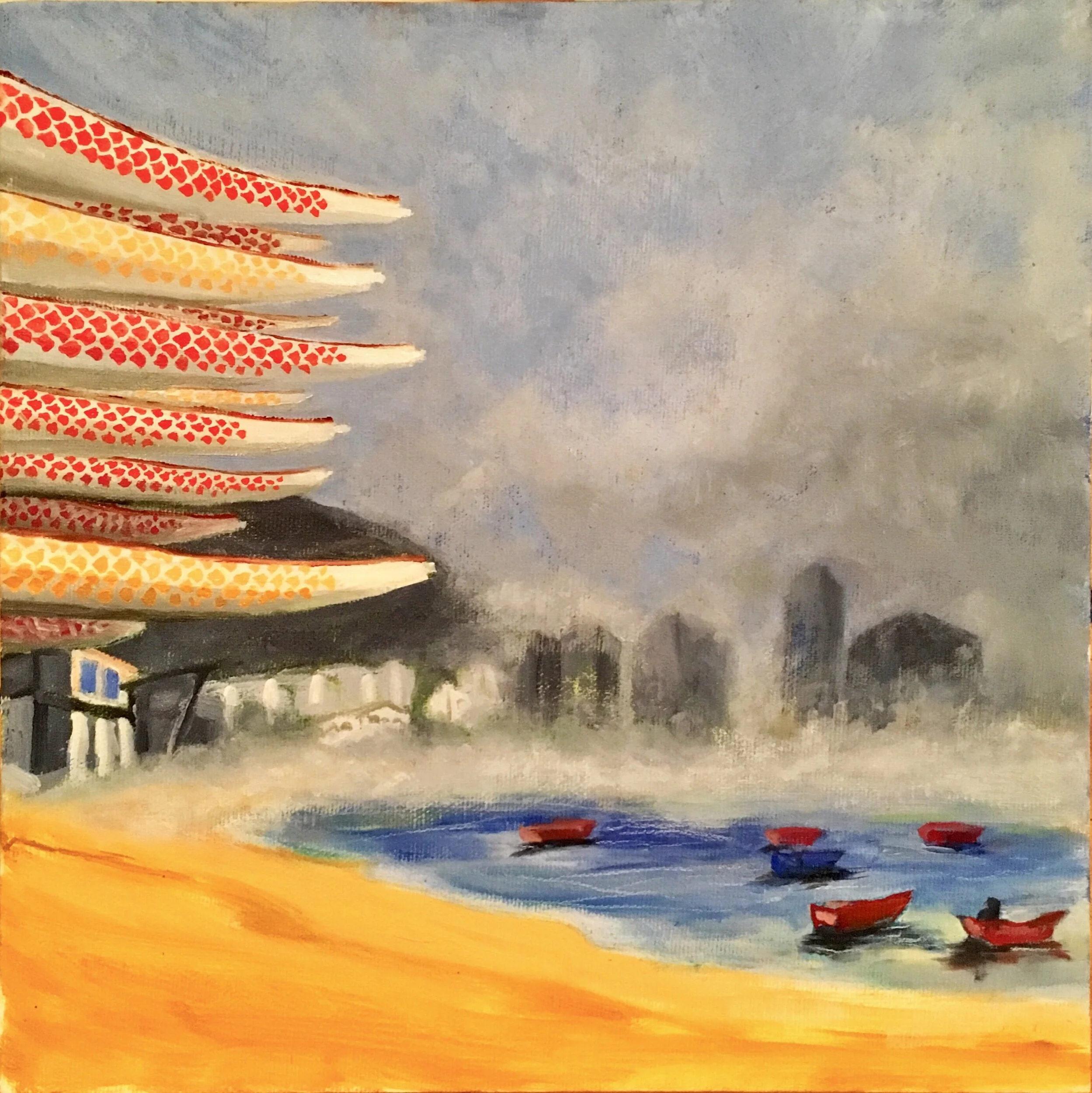 Stanley Foggy Morning - Sold