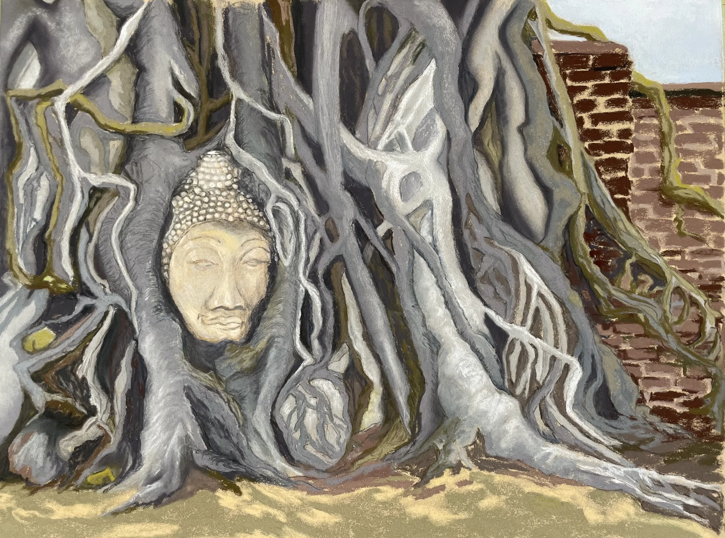 Buddha, Wat Maha That, Thailand