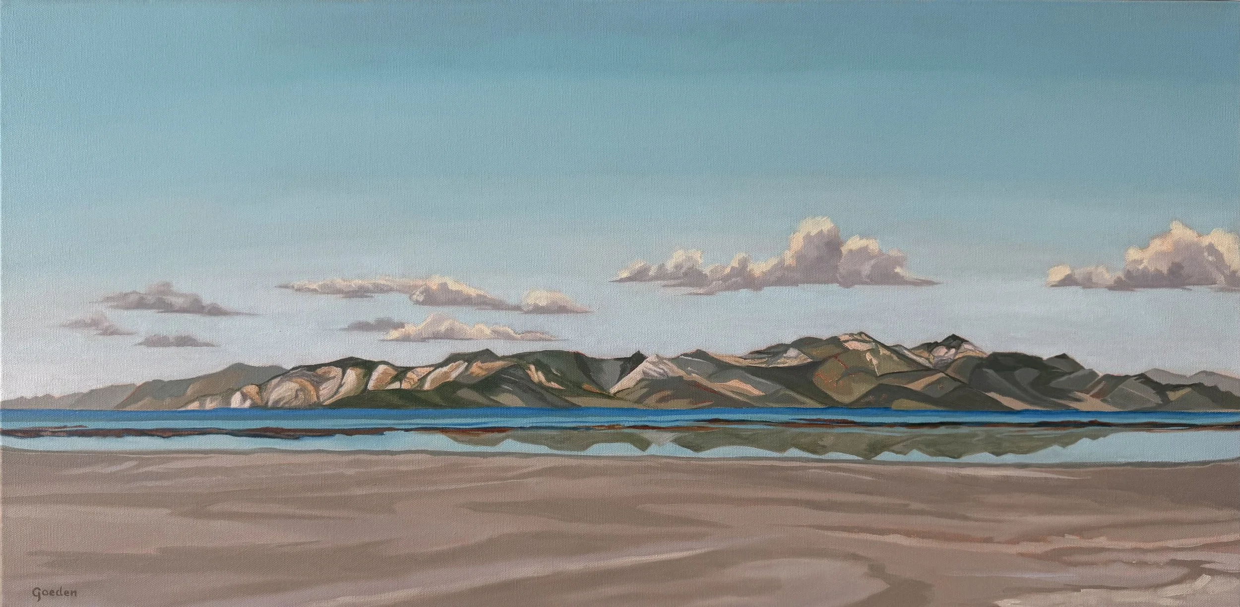 Stansbury Island, 36” x 18” 