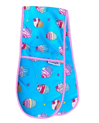 The Sunday Girl Company I Heart Cupcakes Oven Gloves