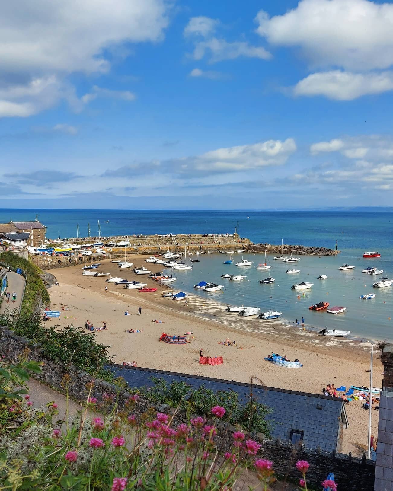 ⛵NEW QUAY  CEI NEWYDD⛵⁣⁣
⁣⁣⁣⁣⁣
A Sunday trip to one of our favourite places 💙⁣⁣
⁣⁣
This is the pretty harbour village of New Quay in West Wales 🏴󠁧󠁢󠁷󠁬󠁳󠁿⁣⁣
⁣⁣⁣
#aberporthcoastalholidays #newquaywales #holidaycottage #holidaycottageinwales #aber