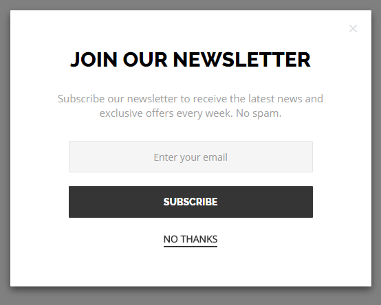 Newsletter Signup