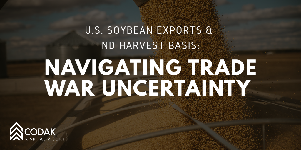U.S. Soybean Exports & ND Harvest Basis: Navigating Trade War Uncertainty 