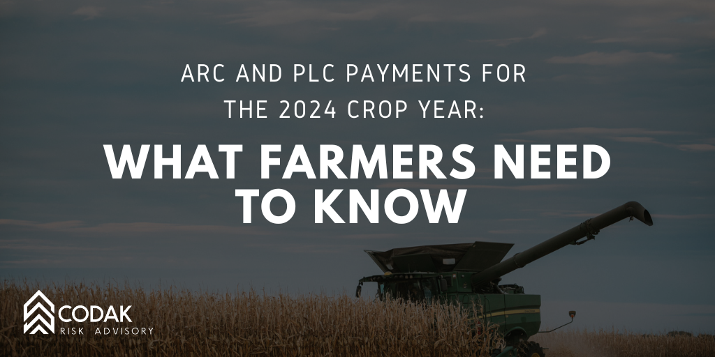 ARC and PLC Payments for the 2024 Crop Year: What Farmers Need to Know&nbsp;
