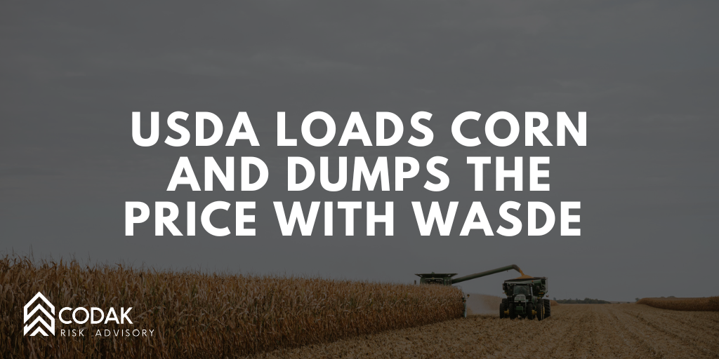 USDA Loads Corn and Dumps the Price with WASDE&nbsp;