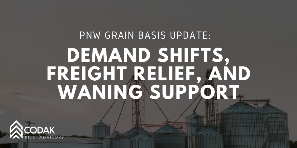 PNW Grain Basis Update: Demand Shifts, Freight Relief, and Waning Support&nbsp;