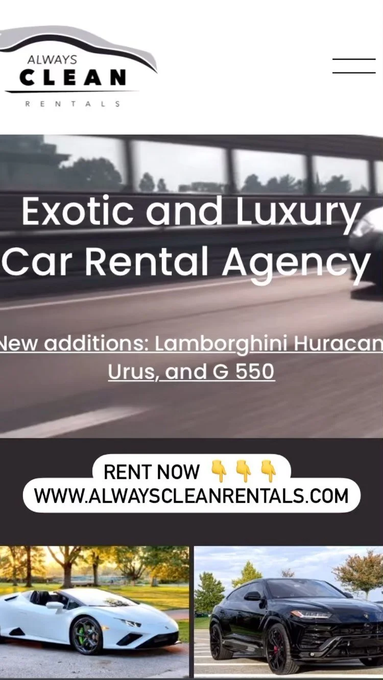 Always Clean Rentals Premiere Exotic and Luxury Car Rentals NJ/NY