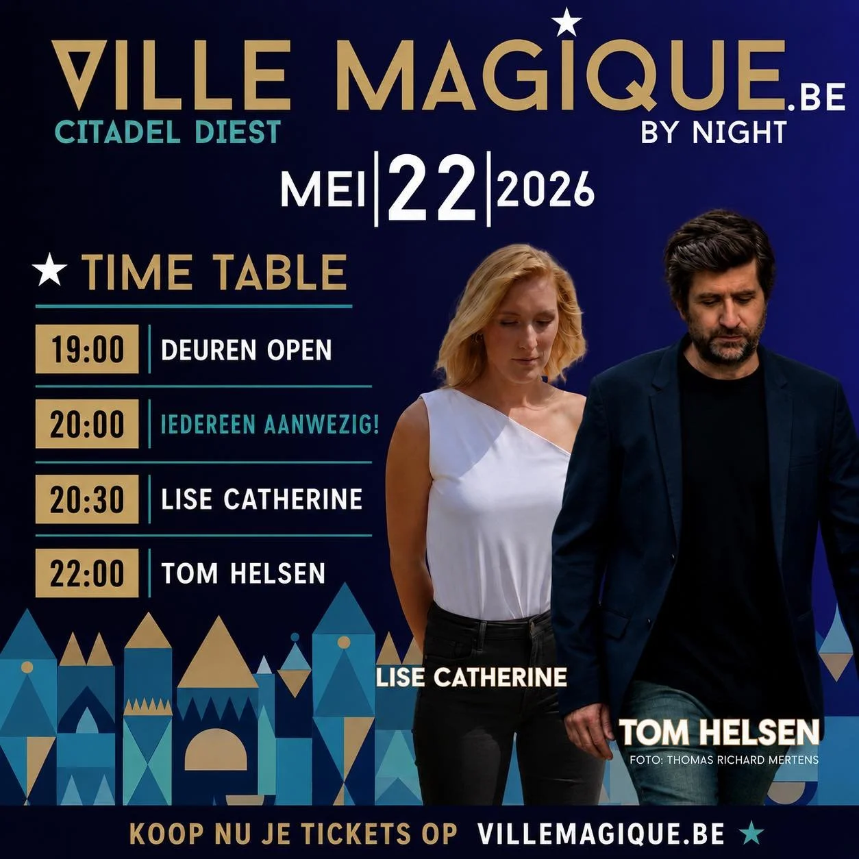 Ville Magique by Night