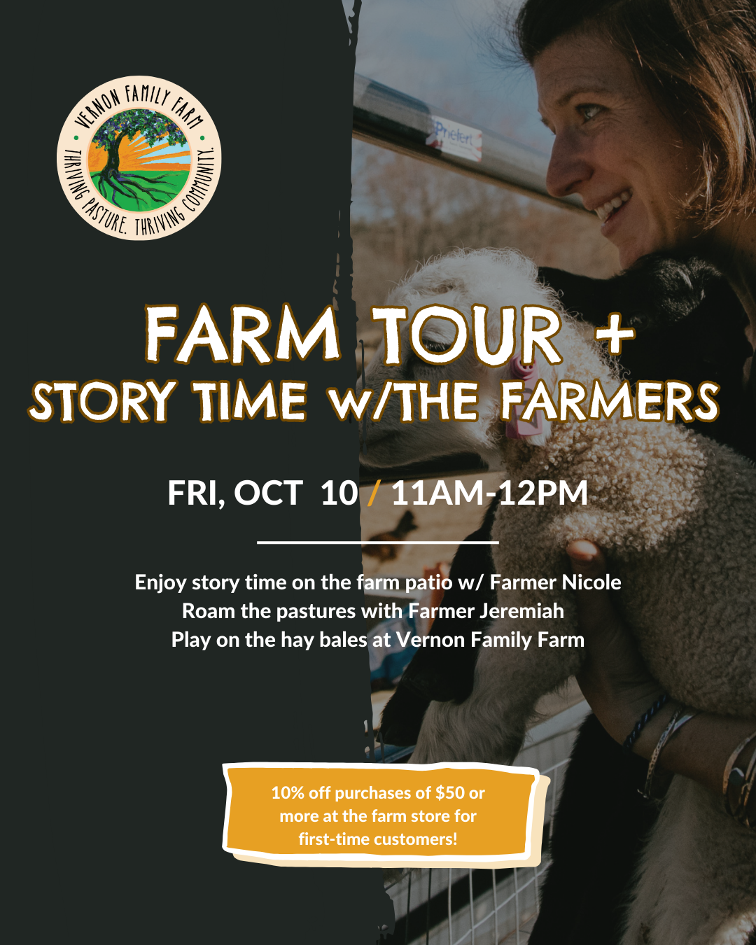 FARM STORYTIME + TOUR WITH THE FARMERS