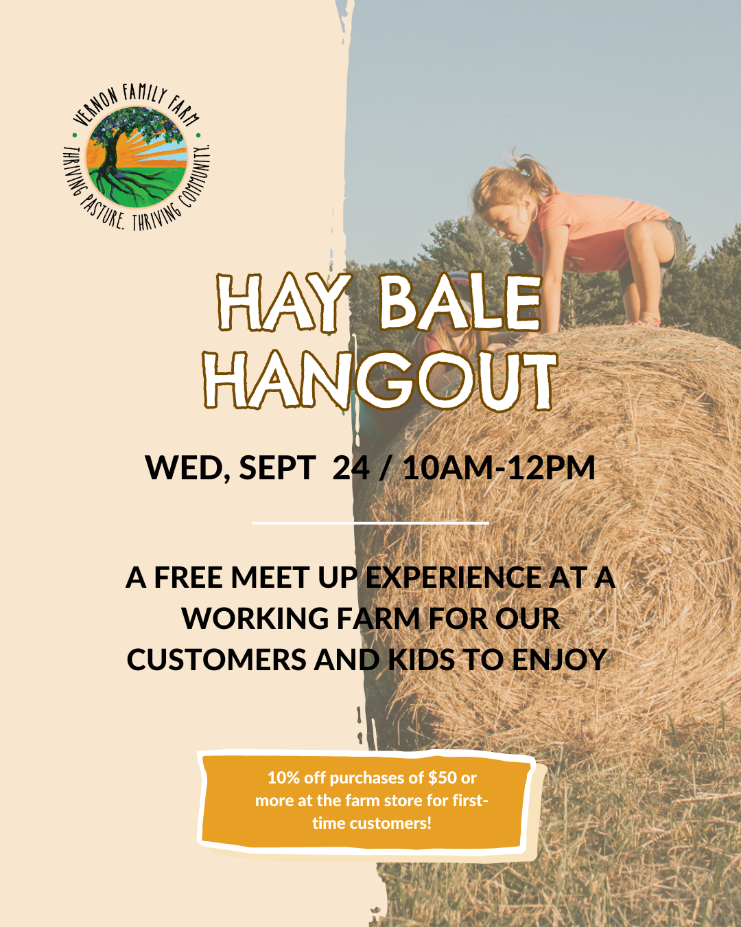 HAY BALE HANGOUT