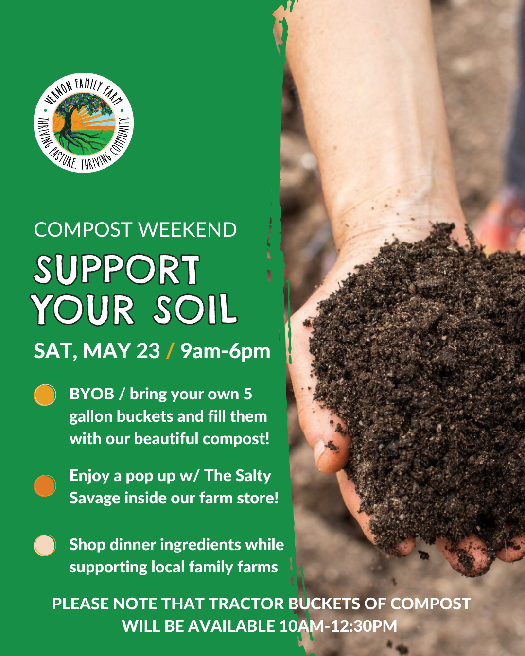 COMPOST WEEKEND | SUPPORT YOUR SOIL