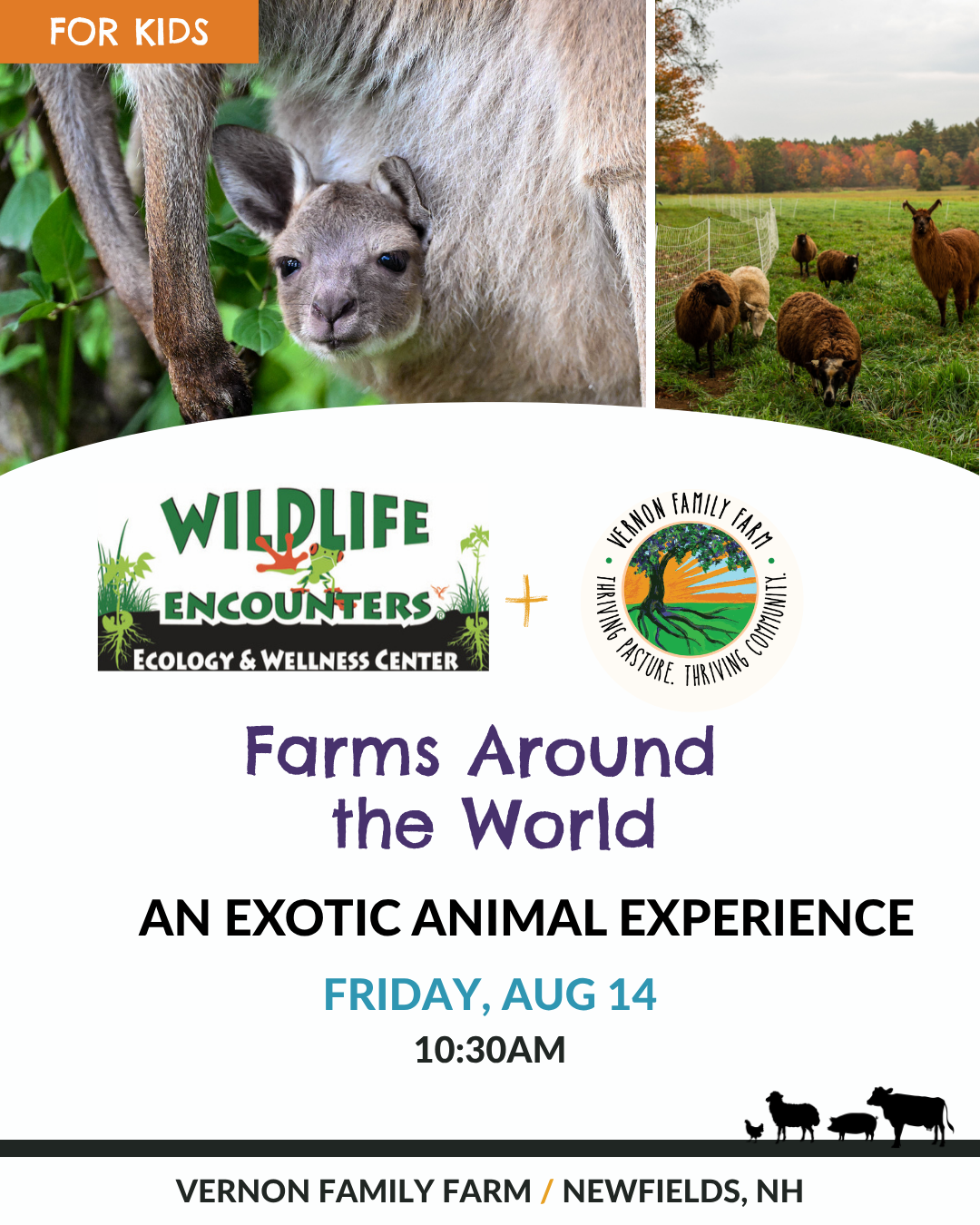 Farms Around The World: An Exotic Animal Experience 