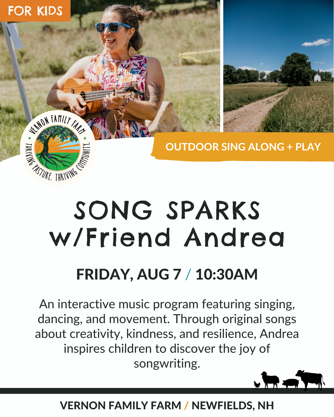 SONG SPARKS w/Friend Andrea