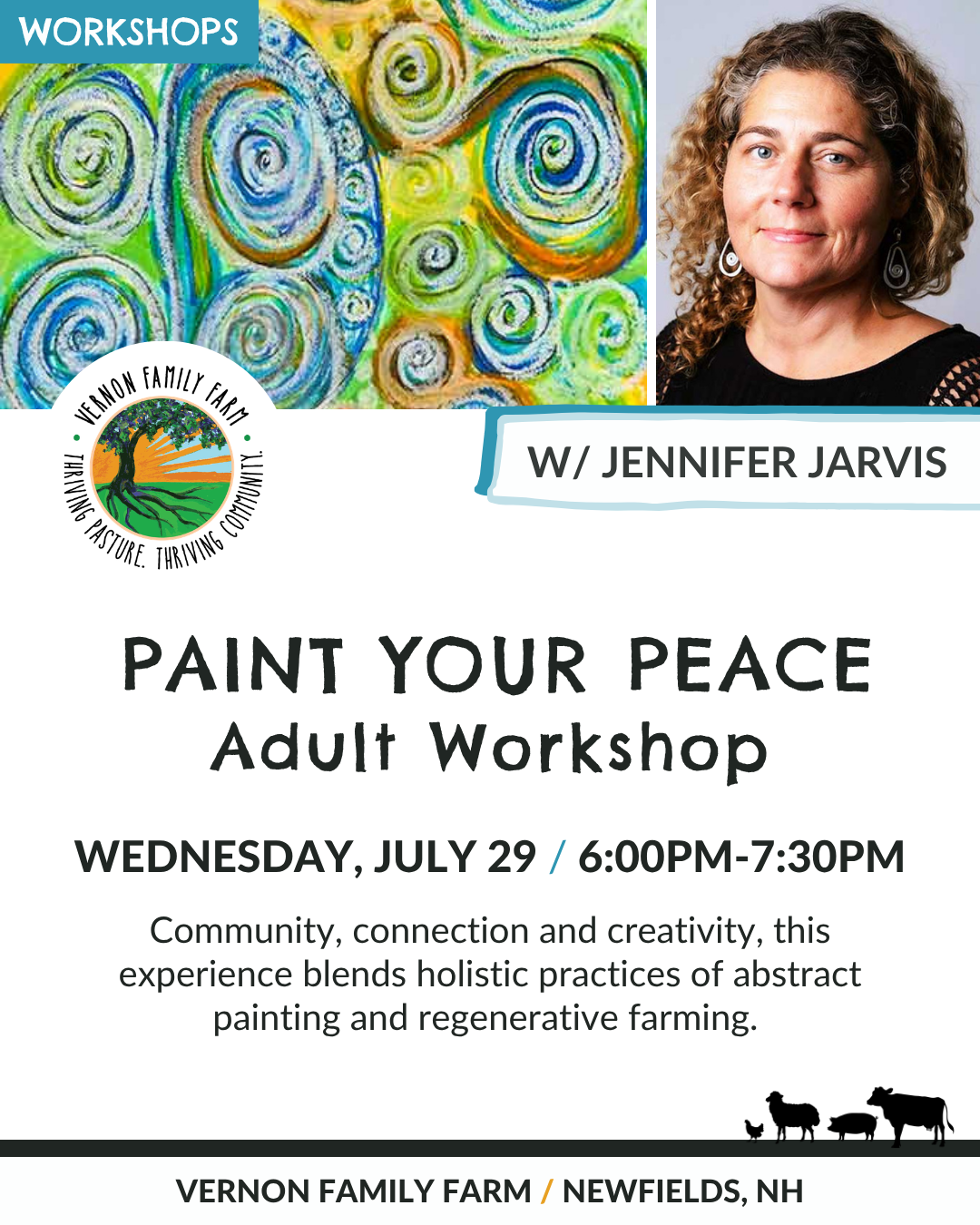 PAINT YOUR PEACE | Adult Workshop 