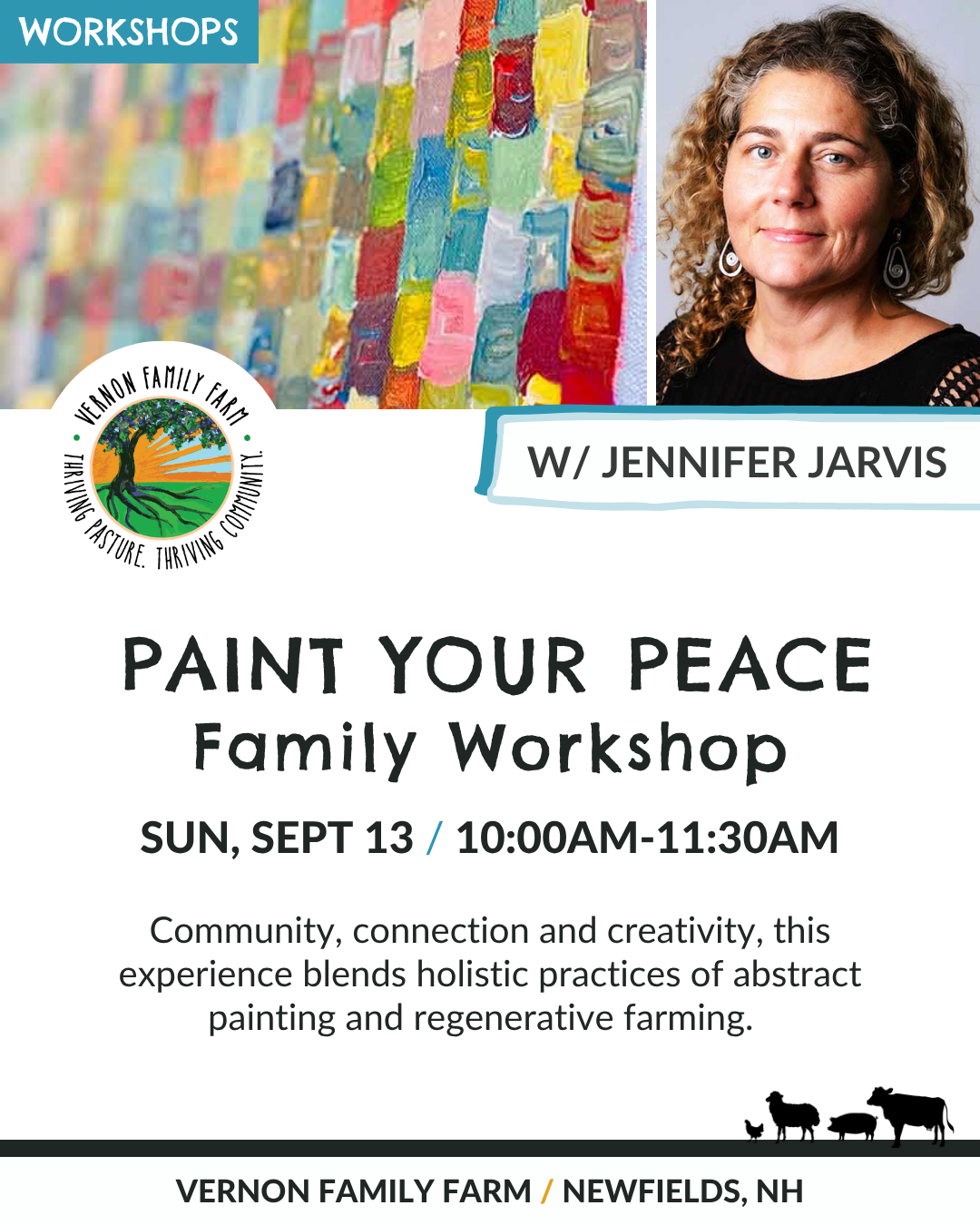 PAINT YOUR PEACE | Family Workshop 