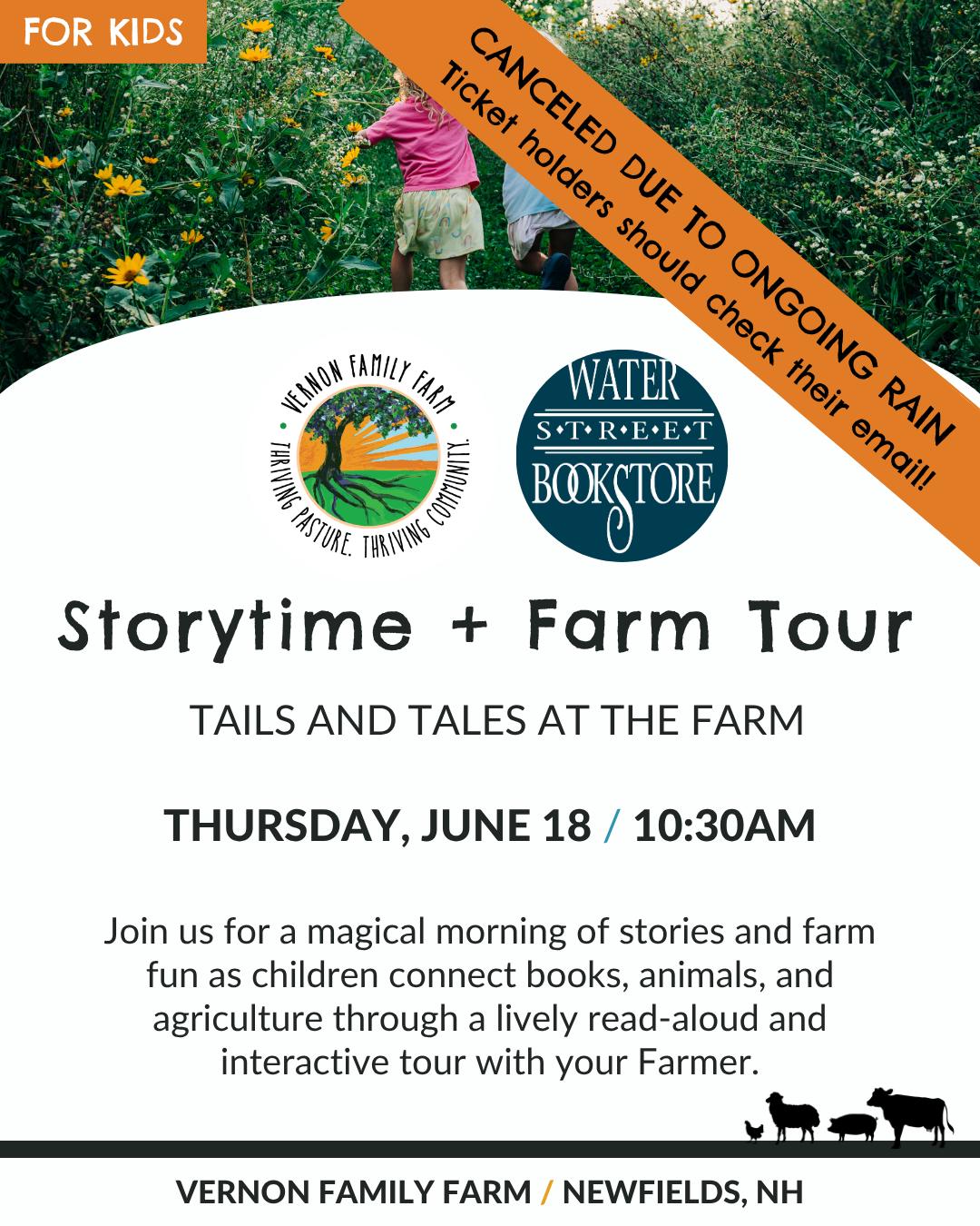 Storytime &amp; Farm Tour 